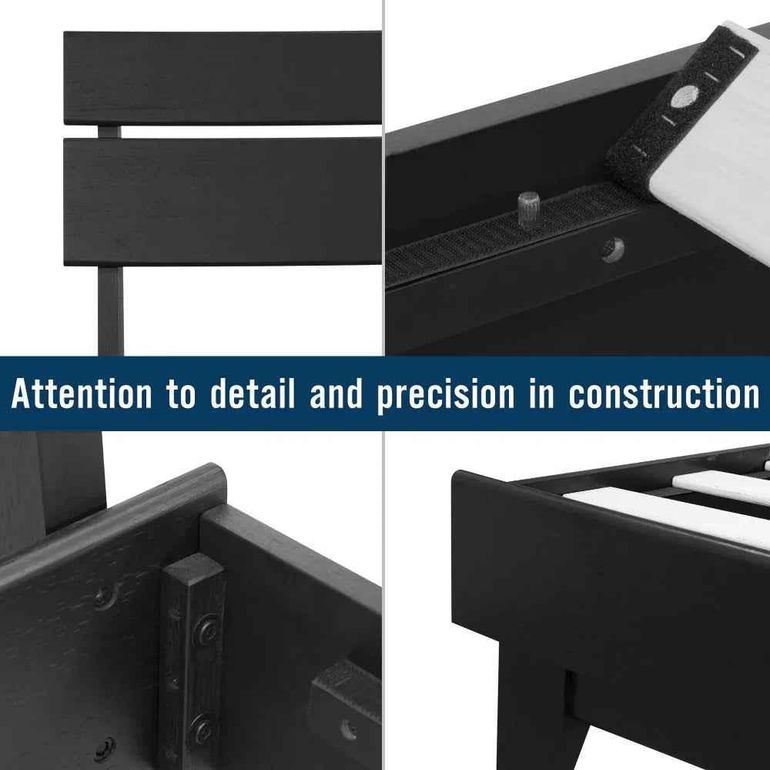 Acacia Aurora Bed Frame & Nightstand Set