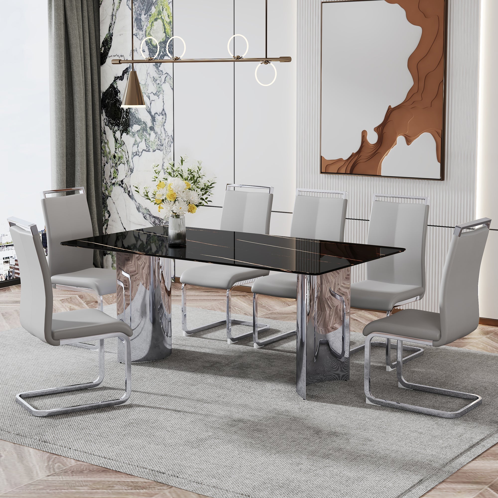 Modern Minimalist Dining Table