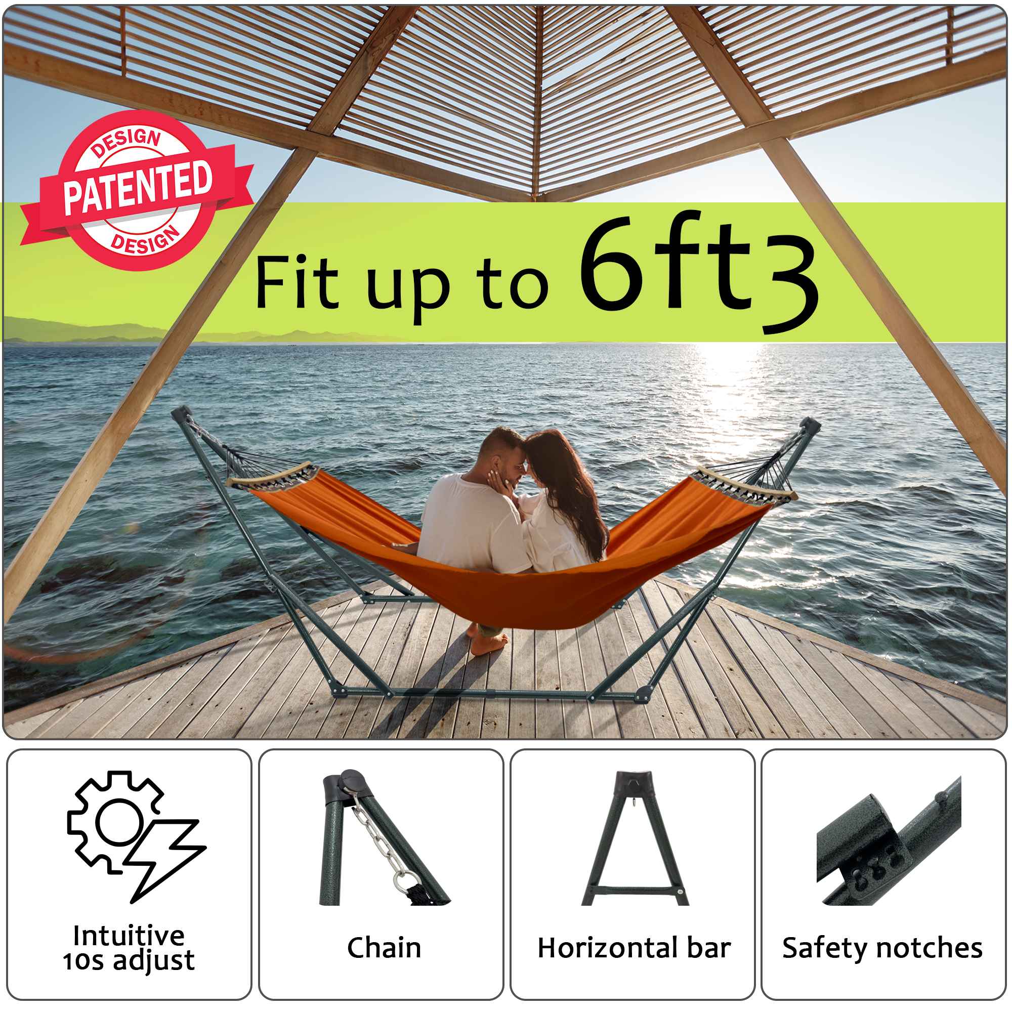 Tranquillo Universal Canvas Hammock - Medium Size