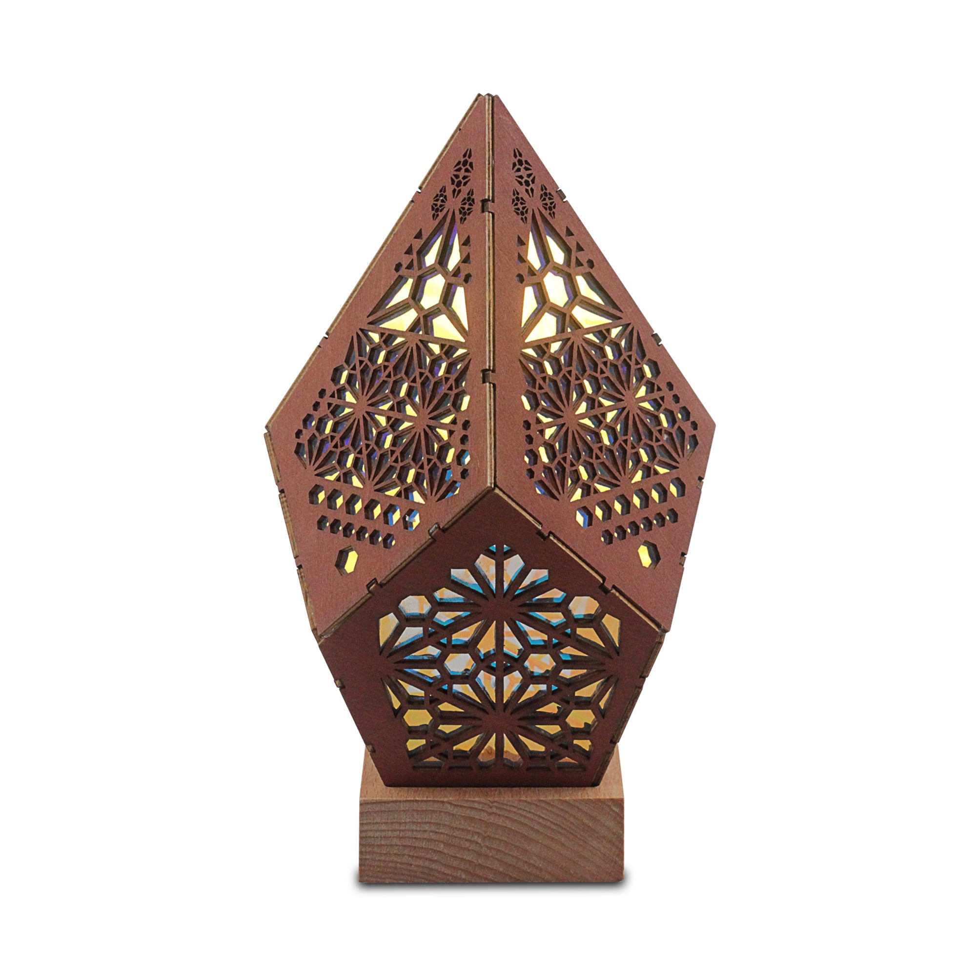 Bohemain Style Table Lamp in white background