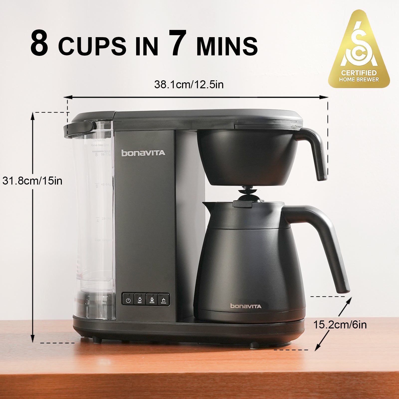 Enthusiast 8-Cup Drip Coffee Brewer