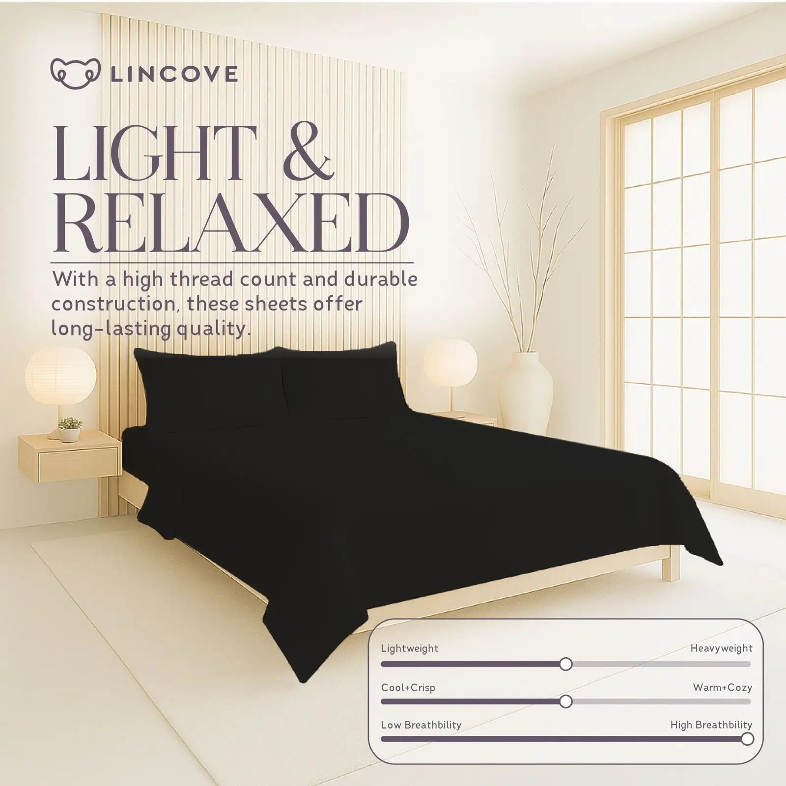 100% Cotton Sheet Set | Luxe Hotel Collection