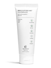 Brilliant Black® Charcoal Whitening Toothpaste with Micro-Hydroxyapatite