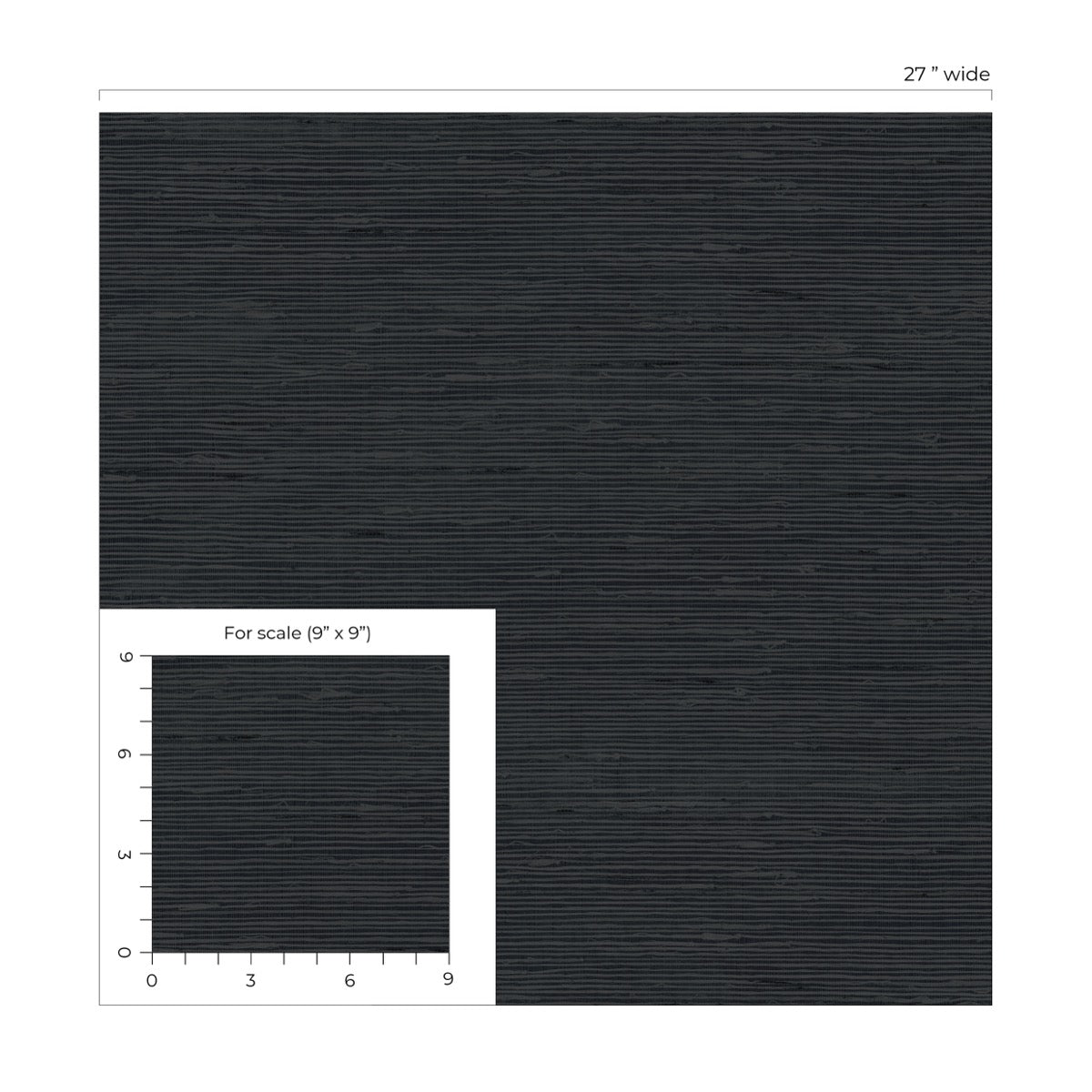 A Lot More Textures Vantaa Faux Grasscloth Embossed Vinyl Unpasted Wallpaper
