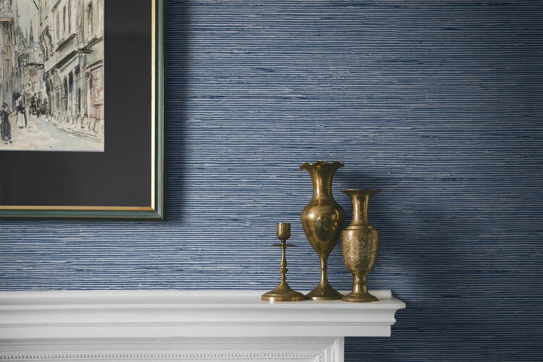 A Lot More Textures Vantaa Faux Grasscloth Embossed Vinyl Unpasted Wallpaper