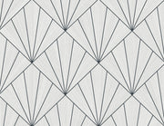 A Lot More Textures Mikkeli Geometric Embossed Vinyl Unpasted Wallpaper