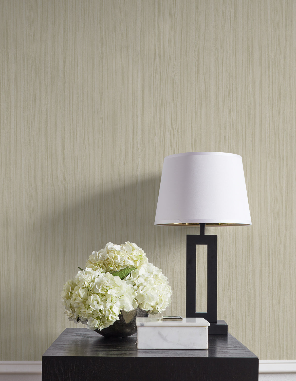A Lot More Textures Salo Faux Stria Embossed Vinyl Unpasted Wallpaper