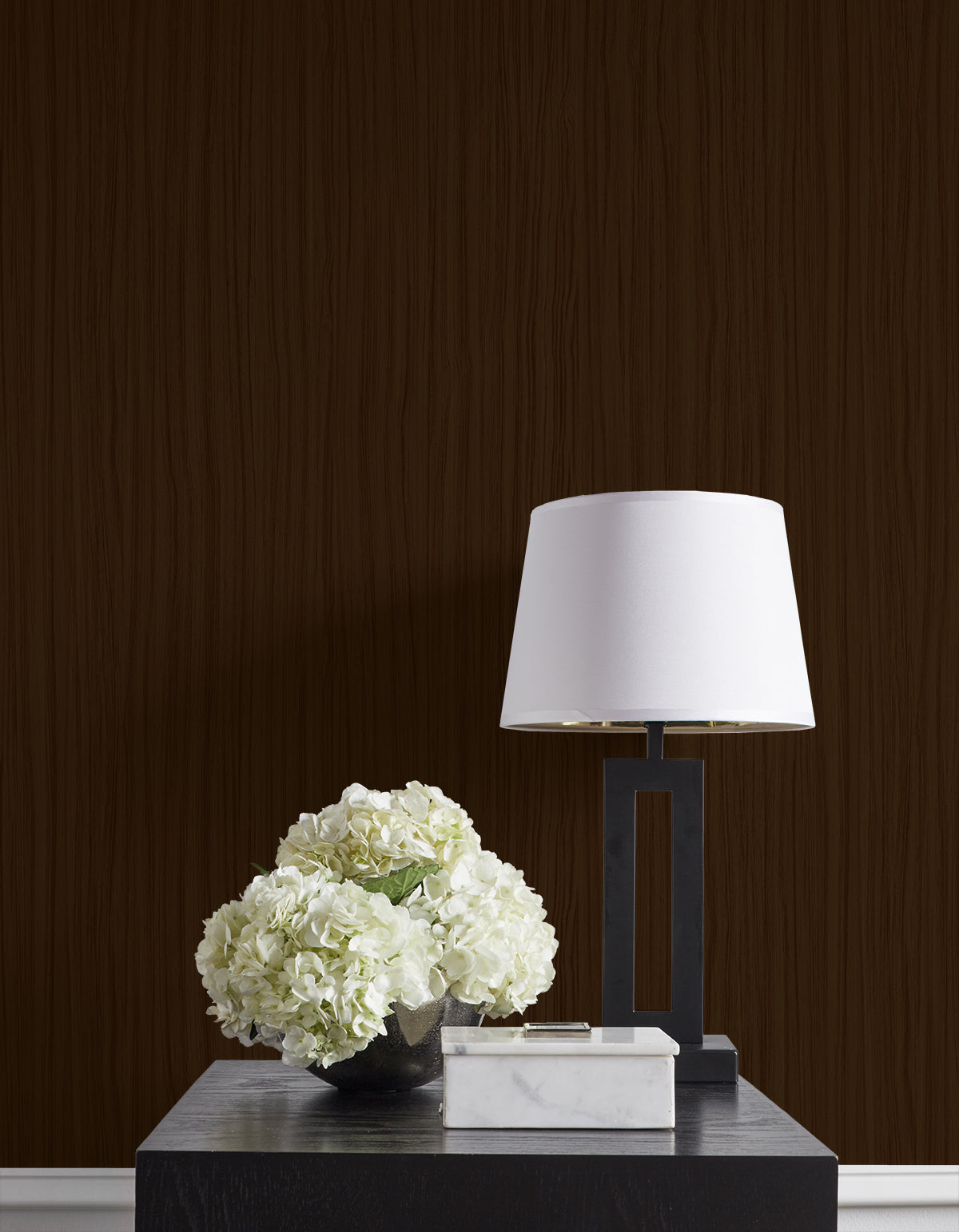 A Lot More Textures Salo Faux Stria Embossed Vinyl Unpasted Wallpaper