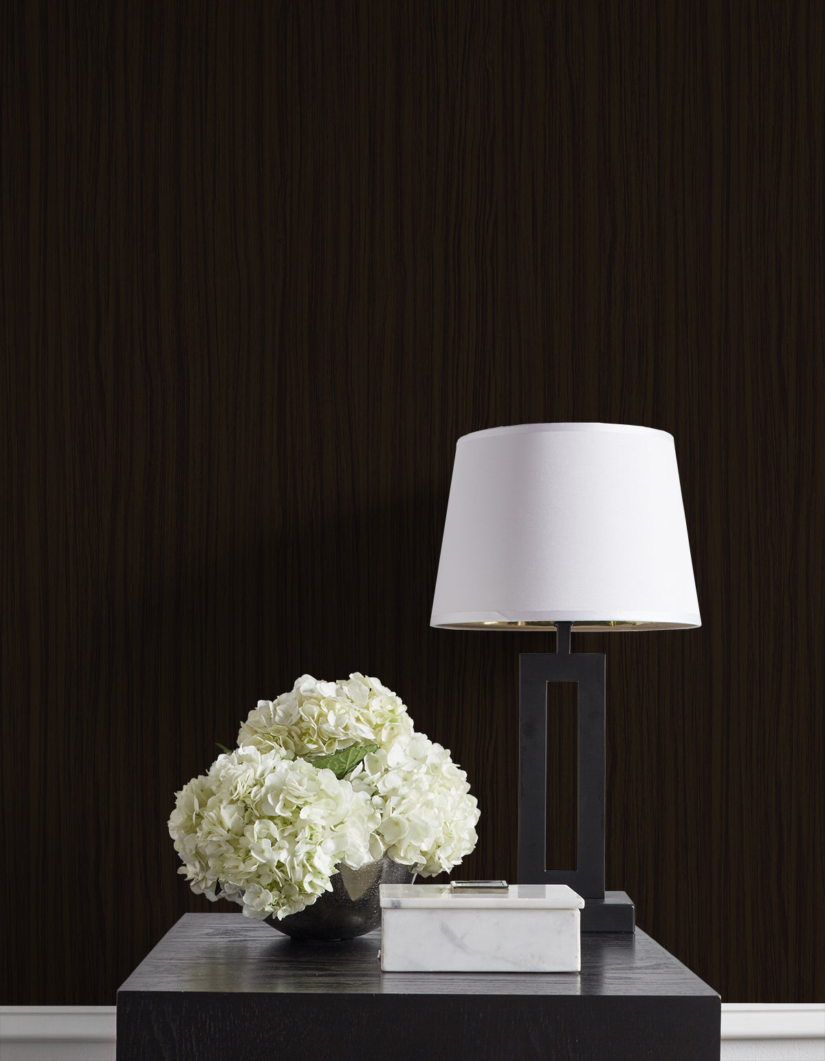 A Lot More Textures Salo Faux Stria Embossed Vinyl Unpasted Wallpaper