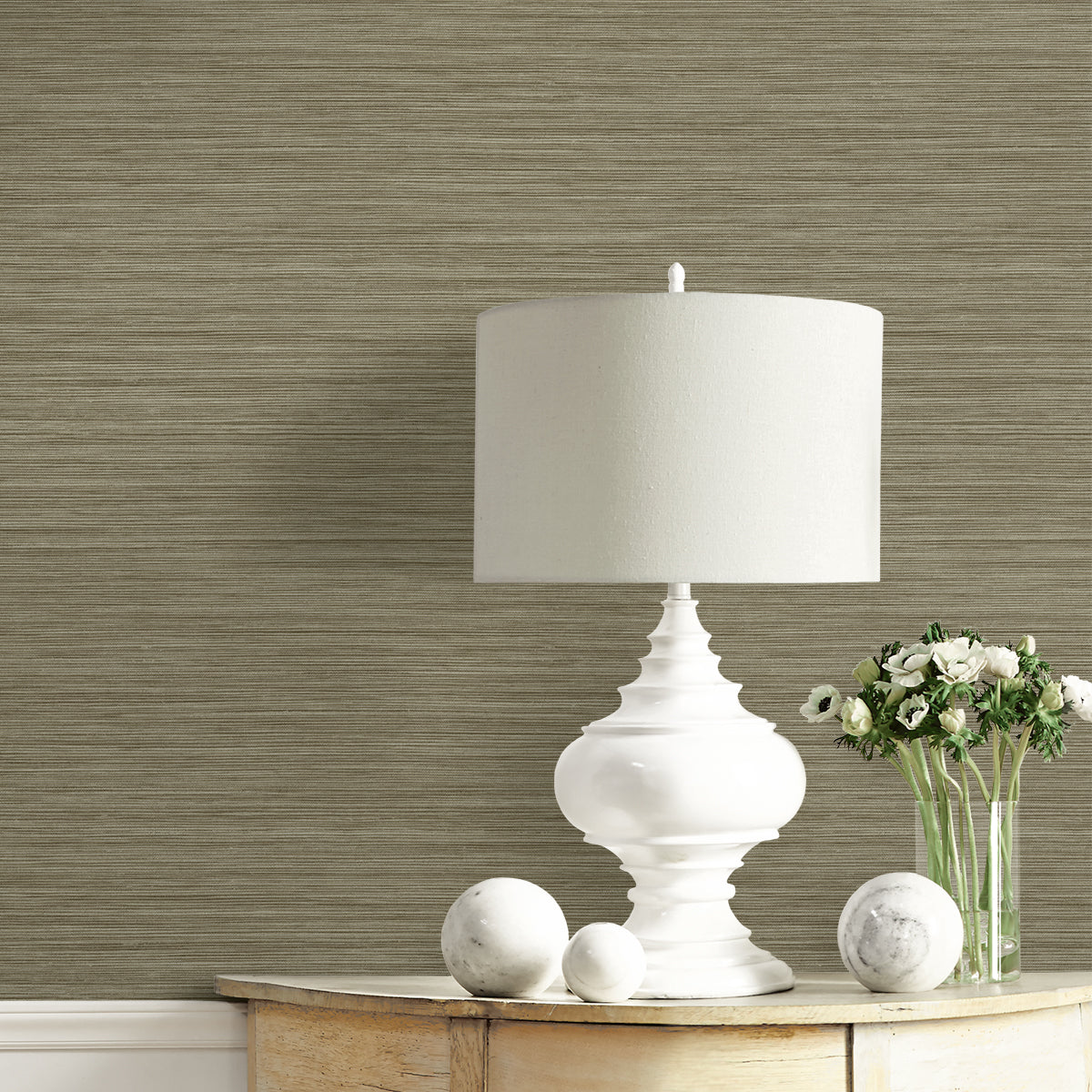 A Lot More Textures Rauma Faux Grasscloth Embossed Vinyl Unpasted Wallpaper