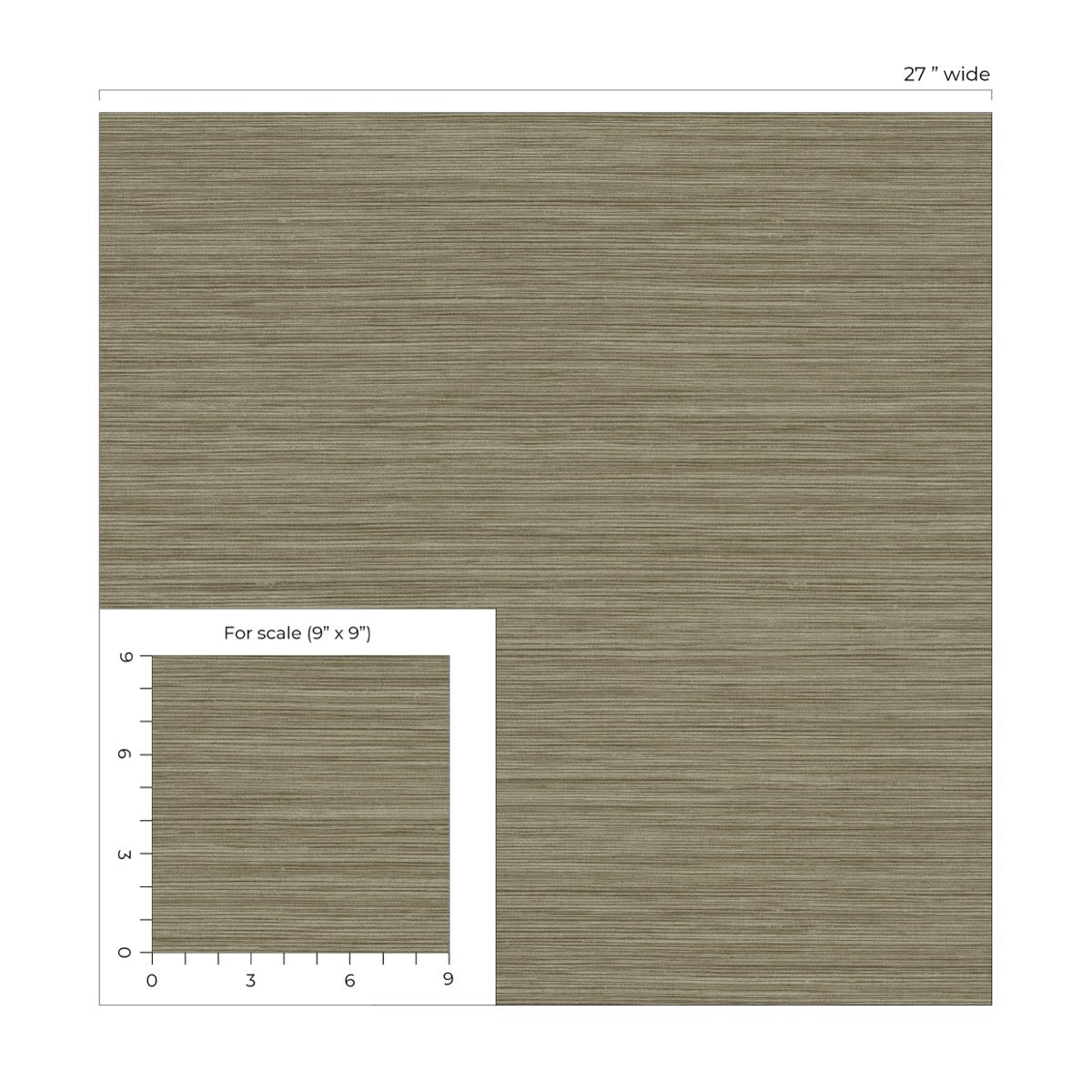 A Lot More Textures Rauma Faux Grasscloth Embossed Vinyl Unpasted Wallpaper