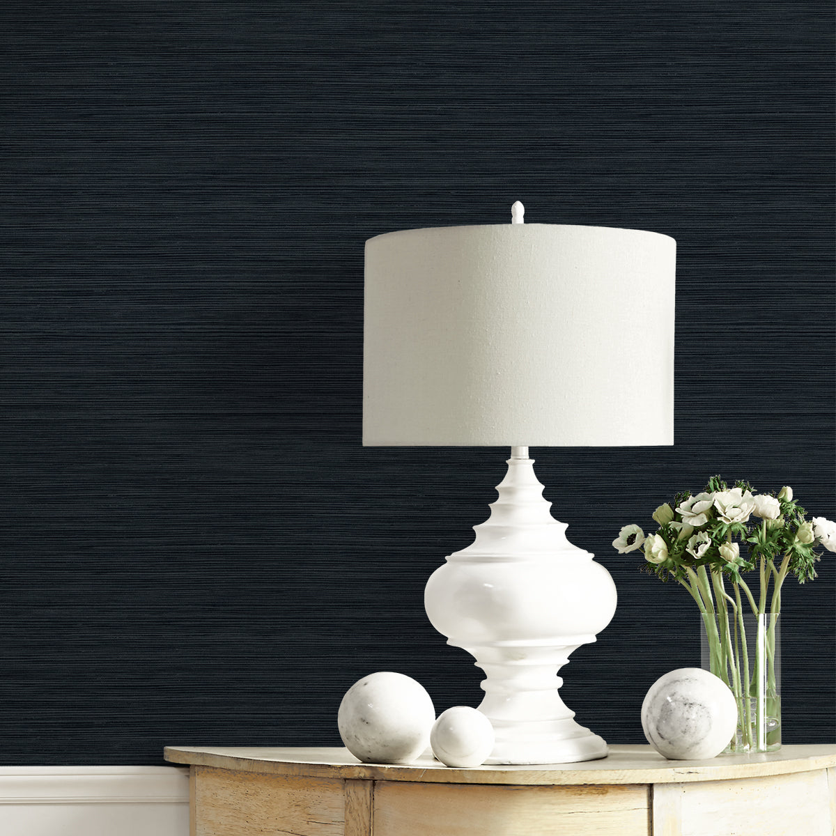 A Lot More Textures Rauma Faux Grasscloth Embossed Vinyl Unpasted Wallpaper
