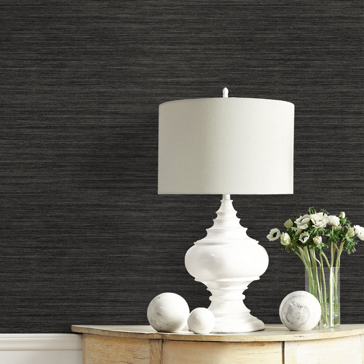 A Lot More Textures Rauma Faux Grasscloth Embossed Vinyl Unpasted Wallpaper