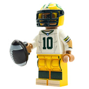 #10 QB Green Bay Football Player Minifigure