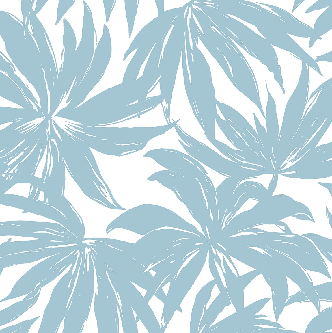 West Boulevard Collection Palma Botanical Unpasted Wallpaper