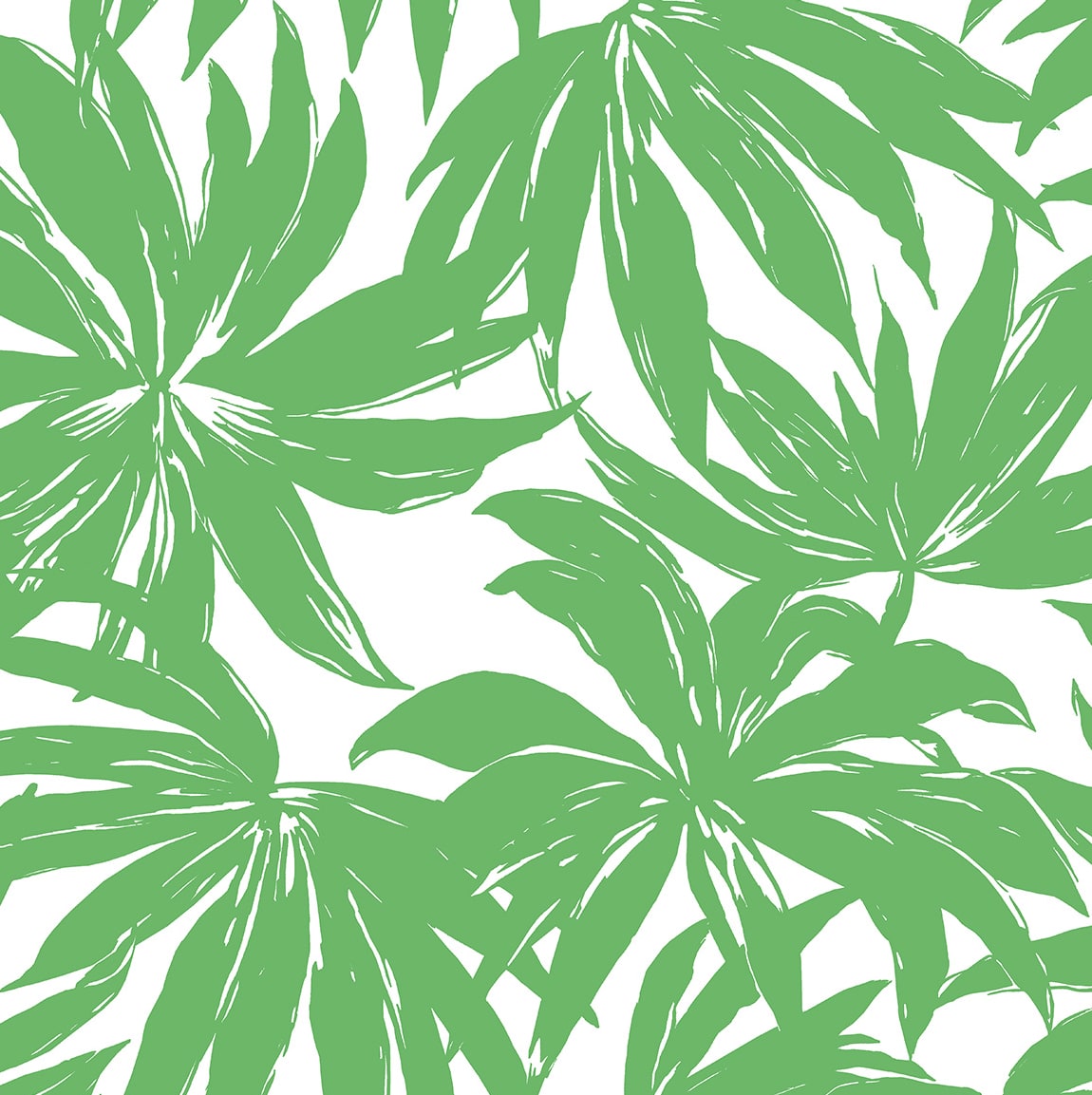 West Boulevard Collection Palma Botanical Unpasted Wallpaper