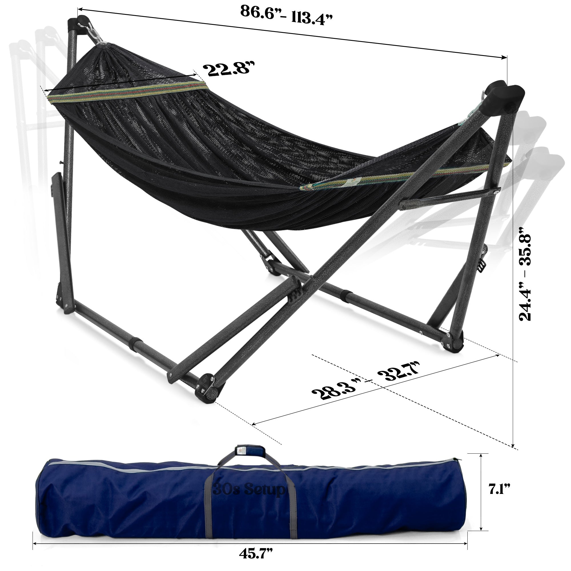 Tranquillo Uniki Collapsible Hammock Stand