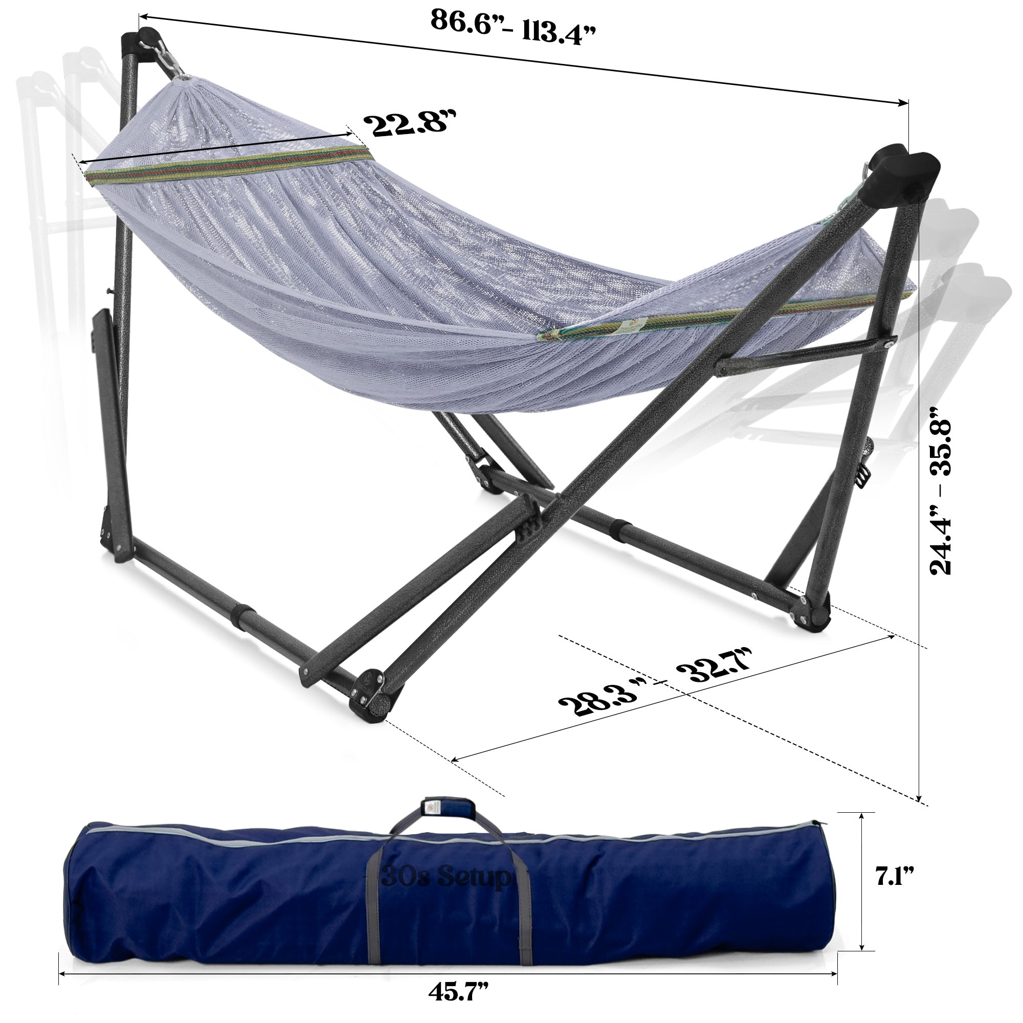 Tranquillo Uniki Collapsible Hammock Stand