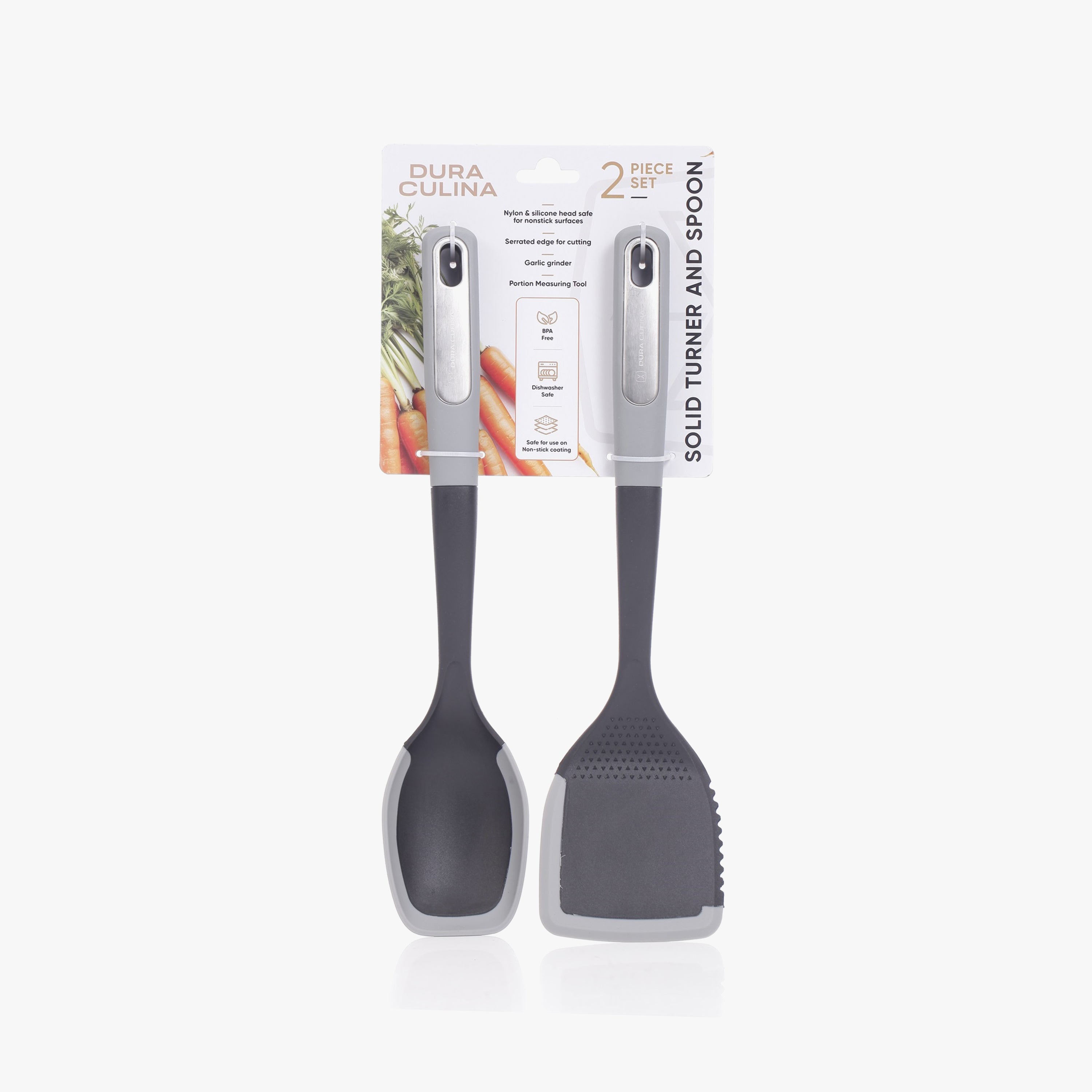 2-Piece Turner & Spoon Set