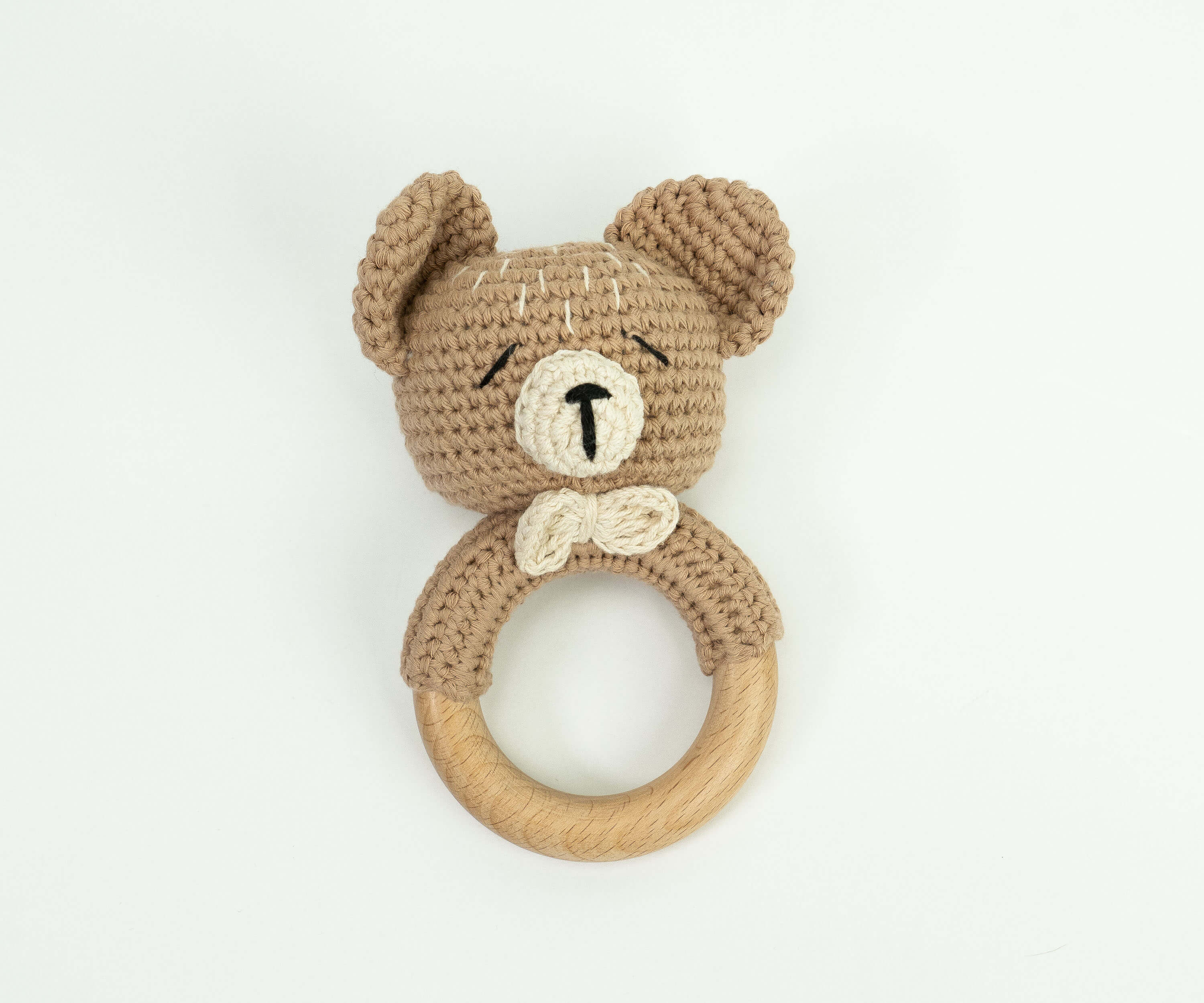 Animal Wooden Rattle Teether by embé®