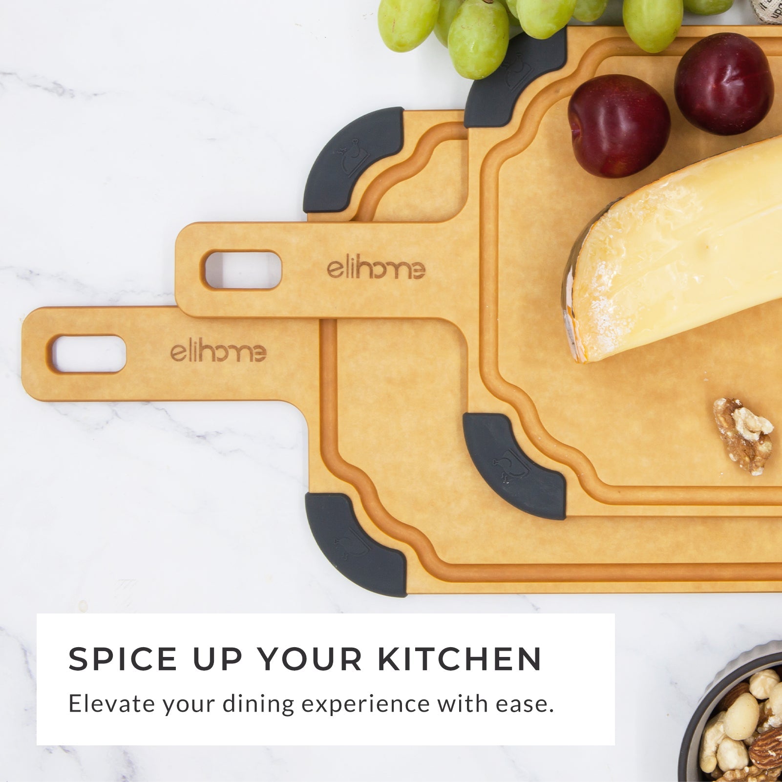 Paddle Series Cutting & Serving Board with Handle, Small