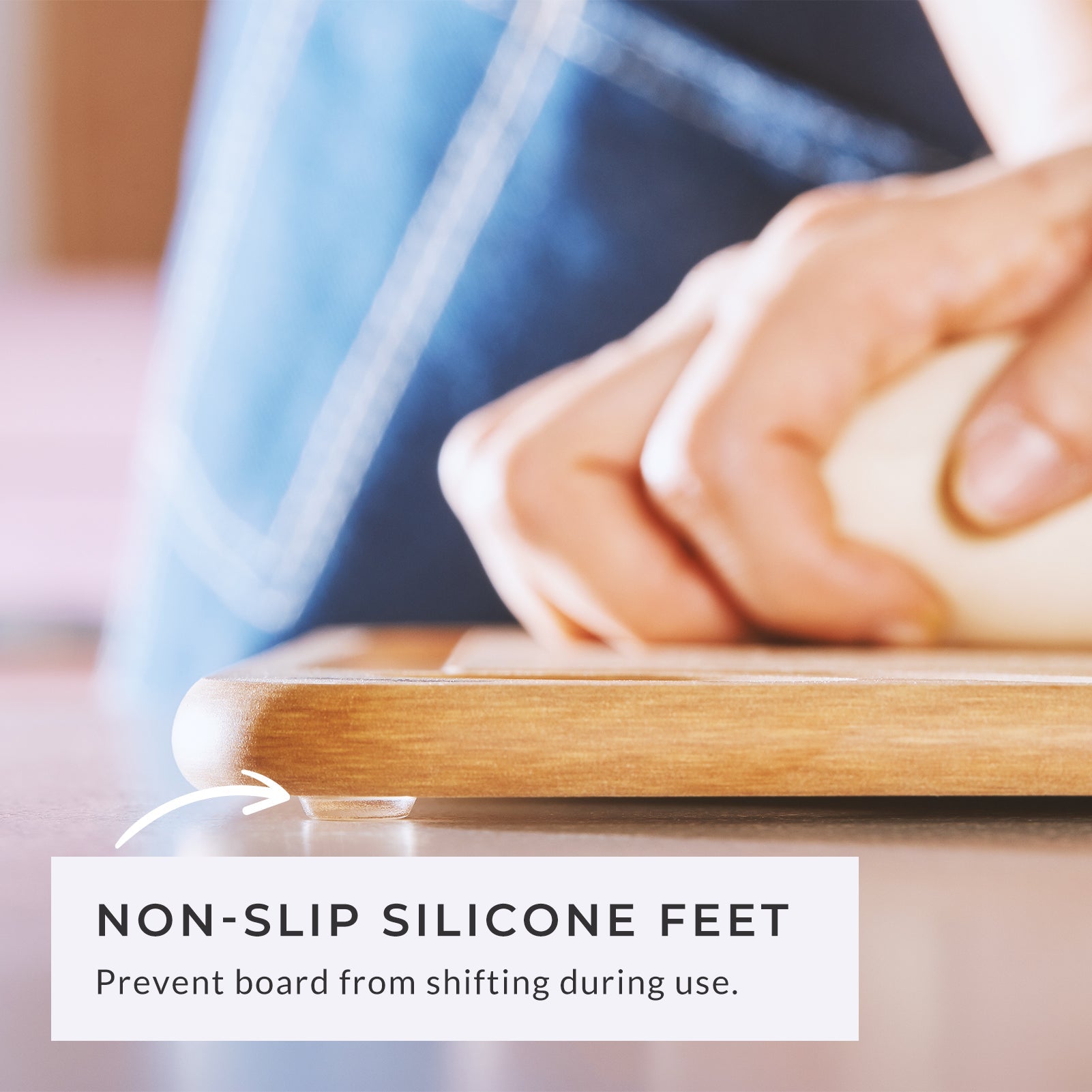 Classic Series 4 Piece Cutting Board Set (S+M+L+XL)
