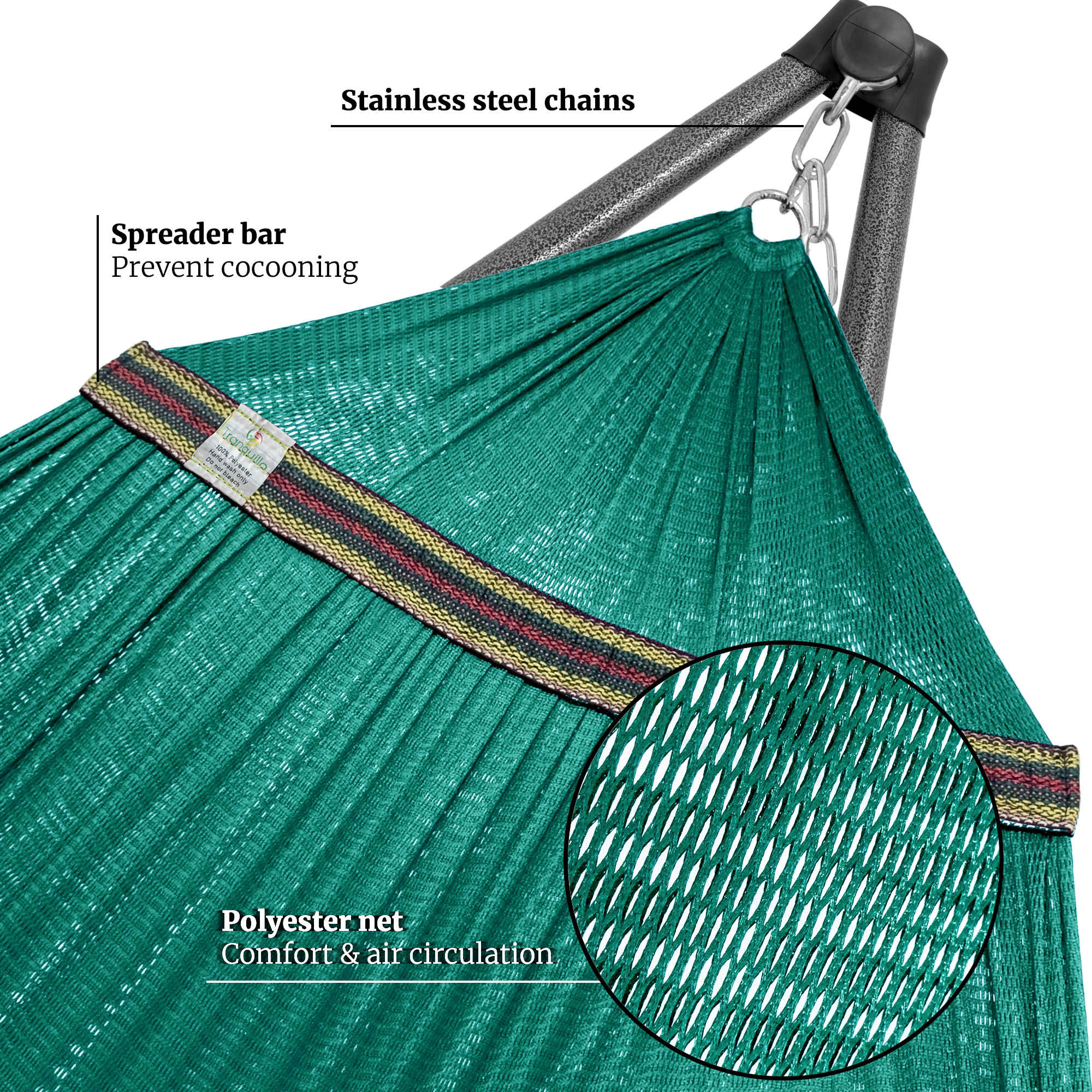 Tranquillo Comfort Set Original Hammock Stand