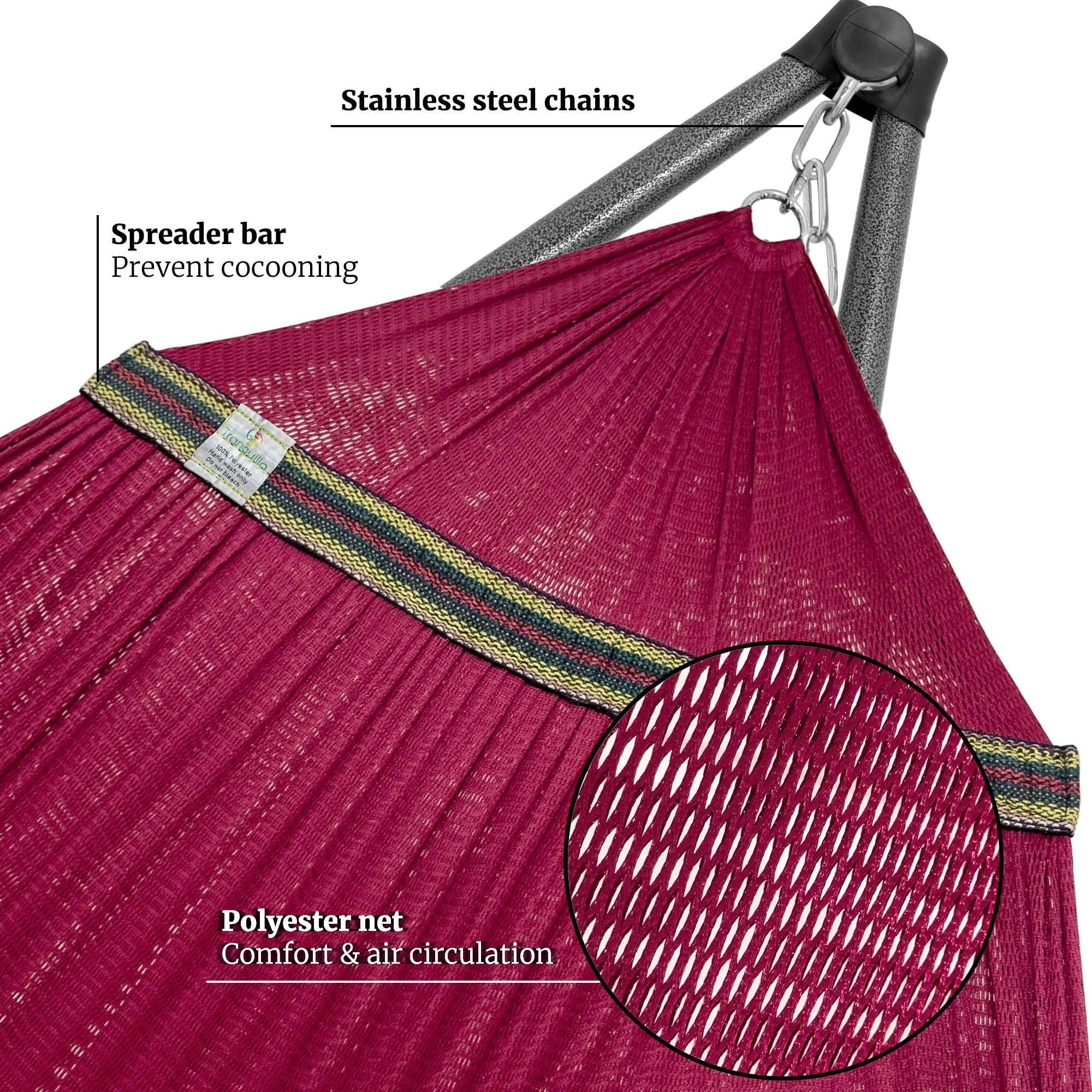 Tranquillo Comfort Set Original Hammock Stand