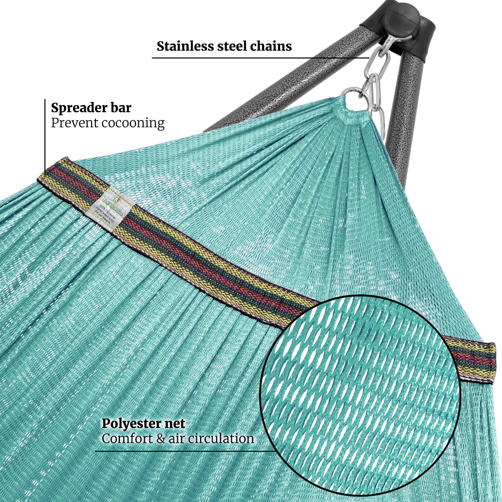 Tranquillo Comfort Set Original Hammock Stand