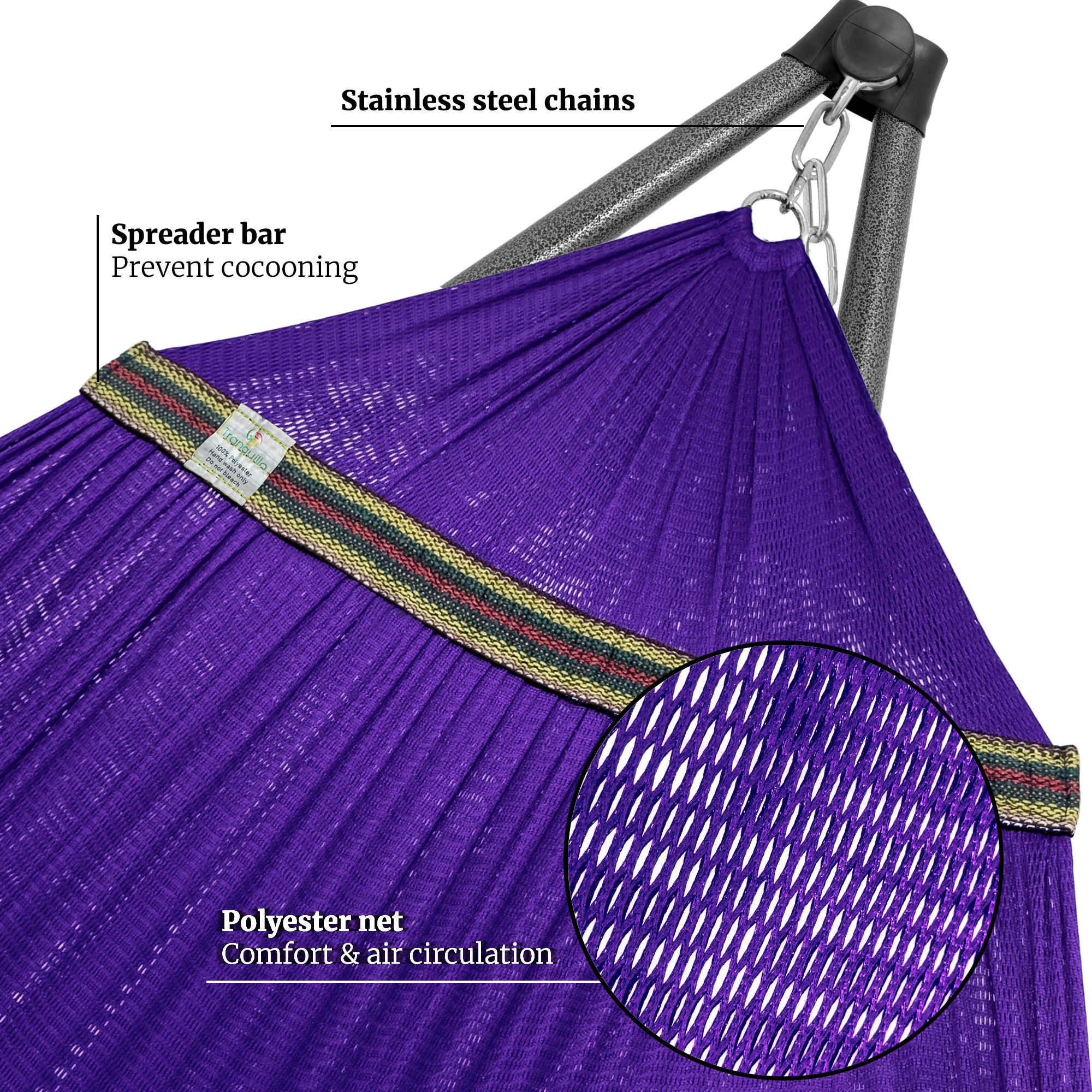 Tranquillo Comfort Set Original Hammock Stand