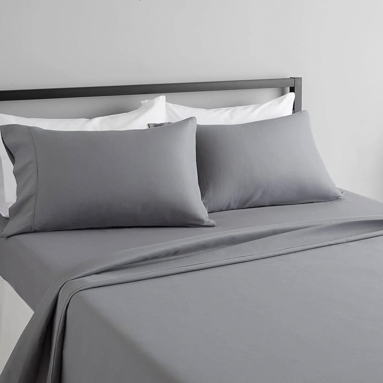 Full Size, Silver Grey Sheet Set