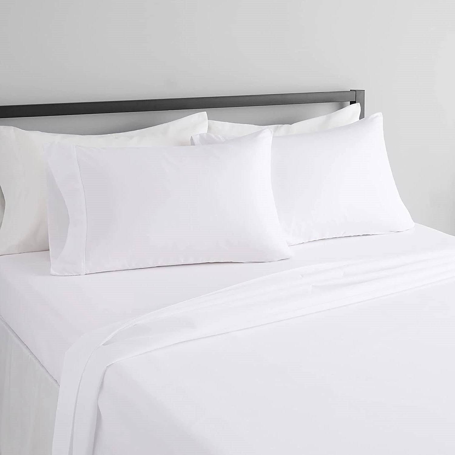 Full 4-Piece, Egyptian Sheet Set - White