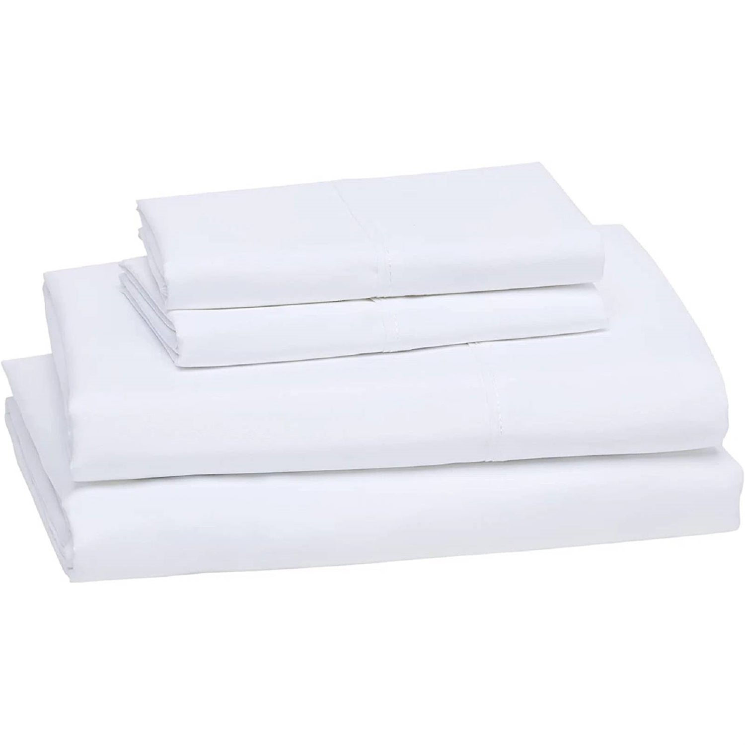 Full 4-Piece, Egyptian Sheet Set - White