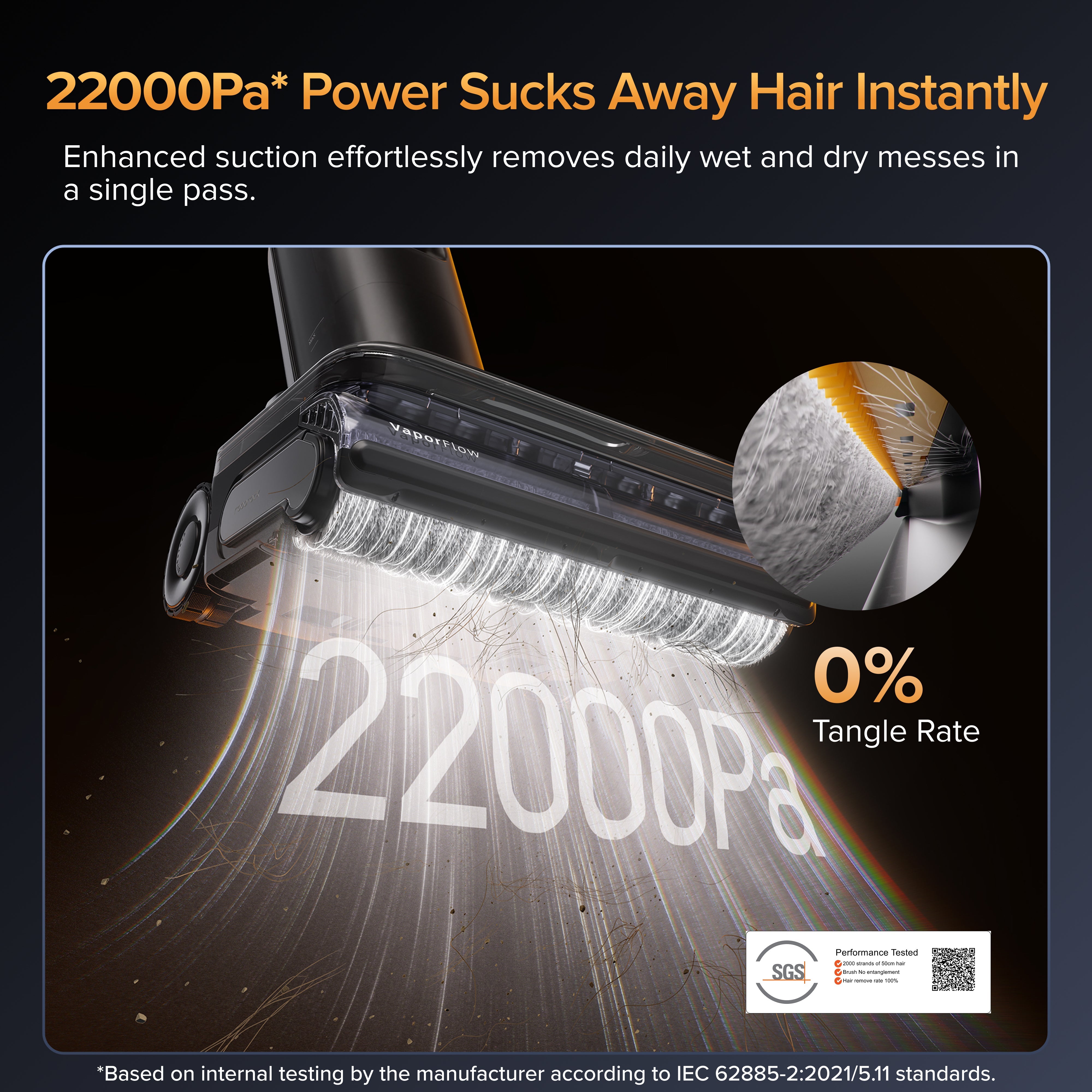 Roborock F25 Ultra Wet & Dry Vacuum with Steam & High Temperature Cleaning
