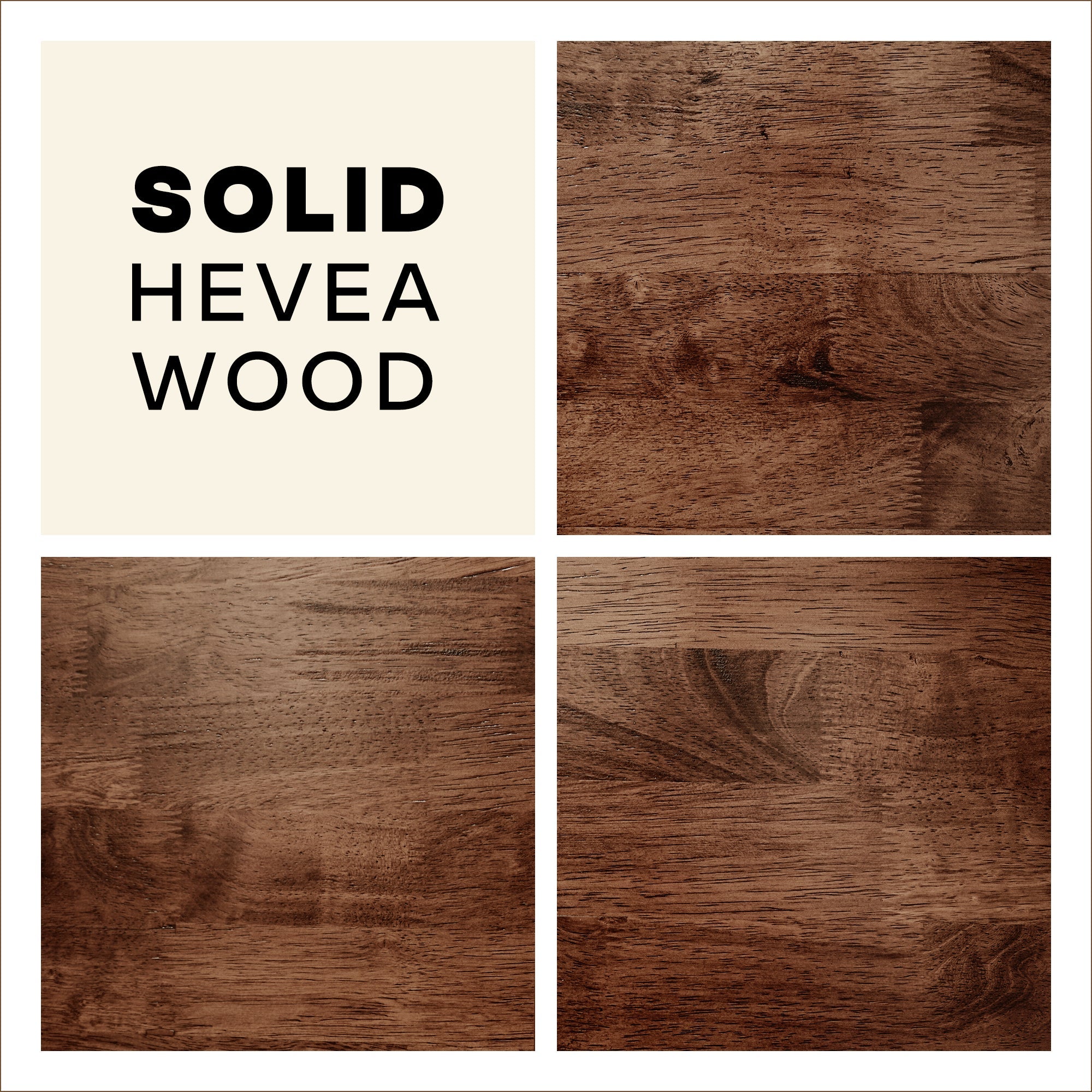 Frida Deluxe Solid Wood Bed Frame