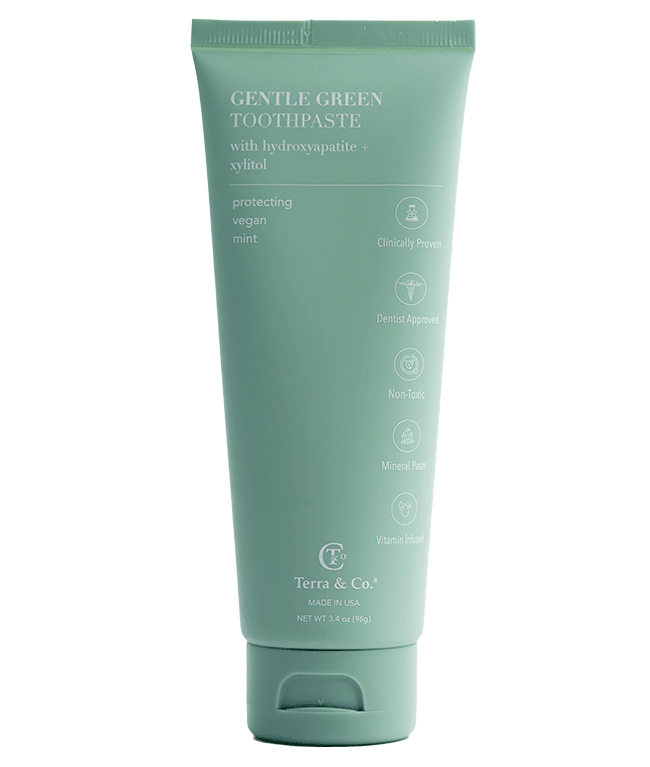 Gentle Green™ Sensitive Toothpaste with Hydroxyapatite & B12