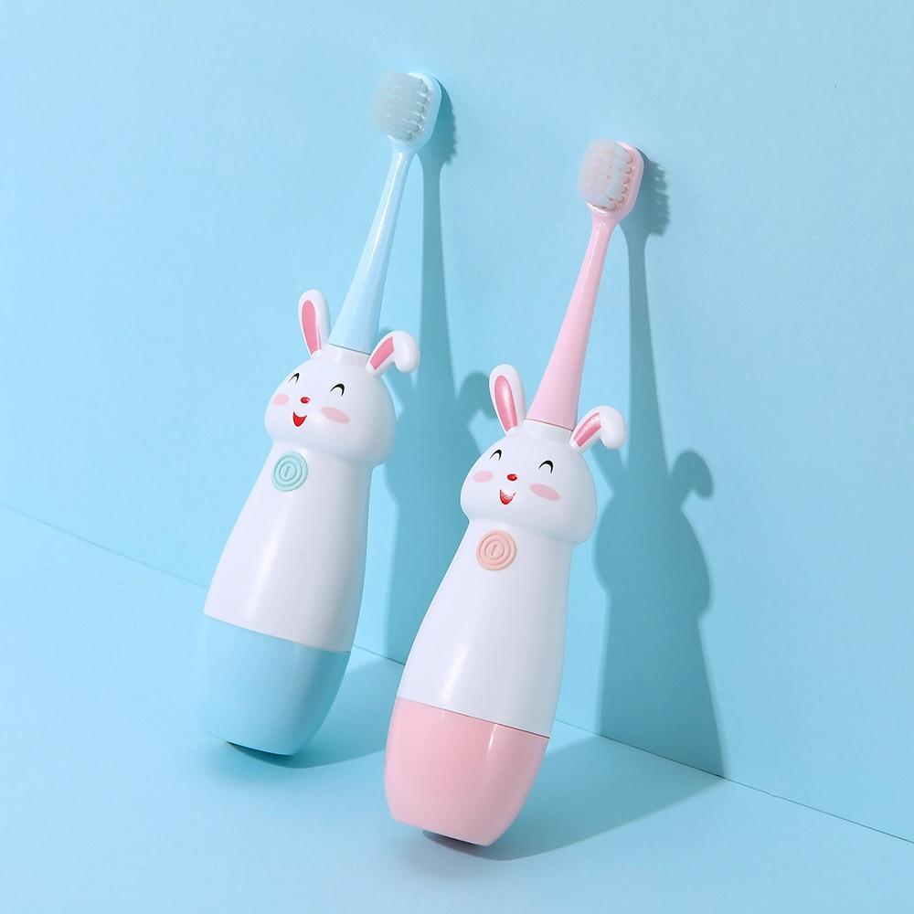 Cartoon Pattern Electric Toothbrush For Kids, Age 3-13