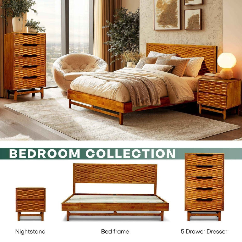 Acacia Elara Dresser with 5 Drawers