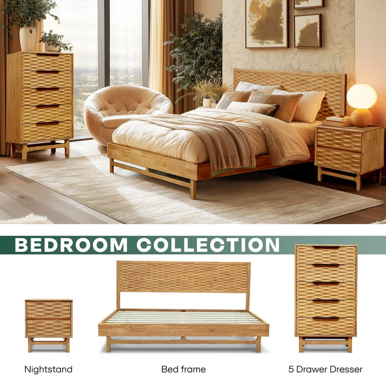 Acacia Elara Dresser with 5 Drawers