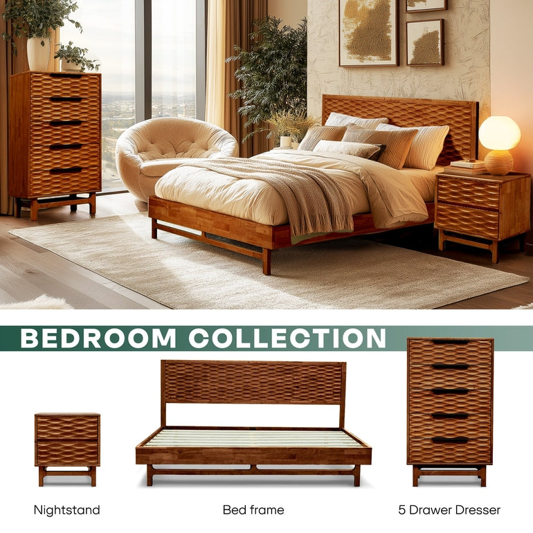 Acacia Elara Dresser with 5 Drawers