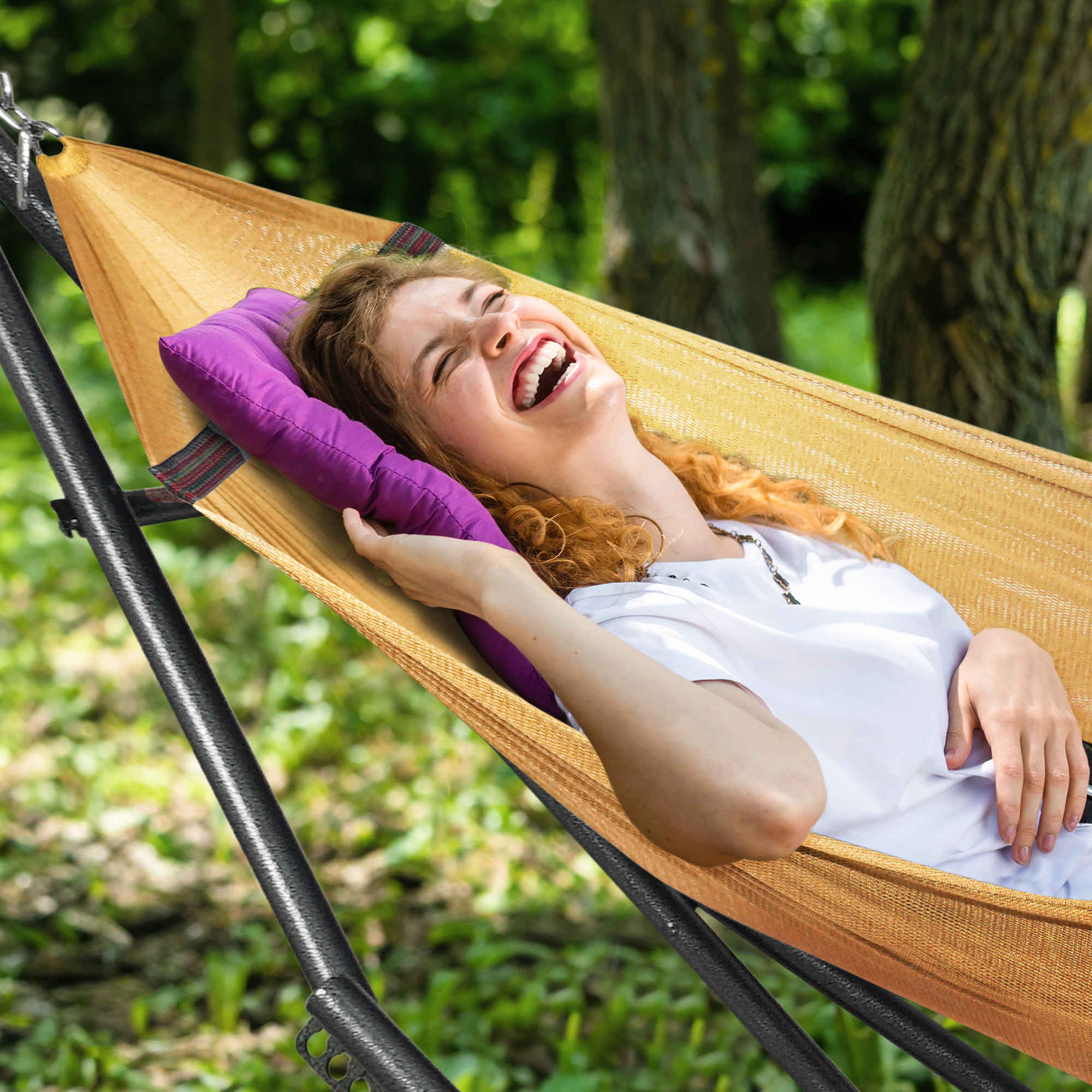 Tranquillo Universal Hammock with Medium Size Stands
