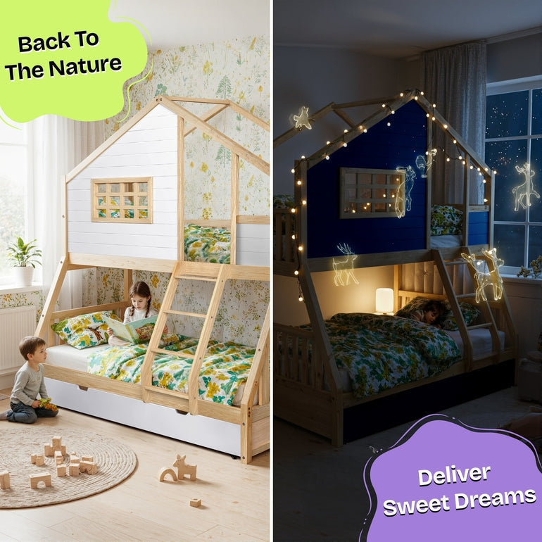 Treehouse Kid Bunk Bed for Fun and Adventure