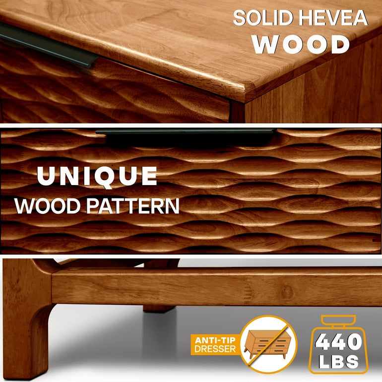 Acacia Elara Dresser with 5 Drawers