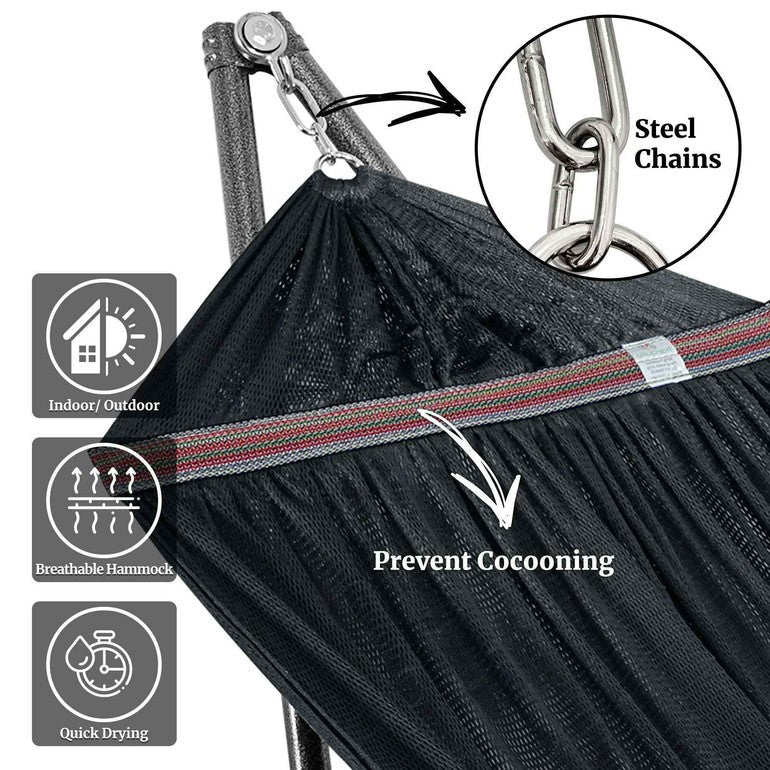Tranquillo Universal Hammock with Medium Size Stands