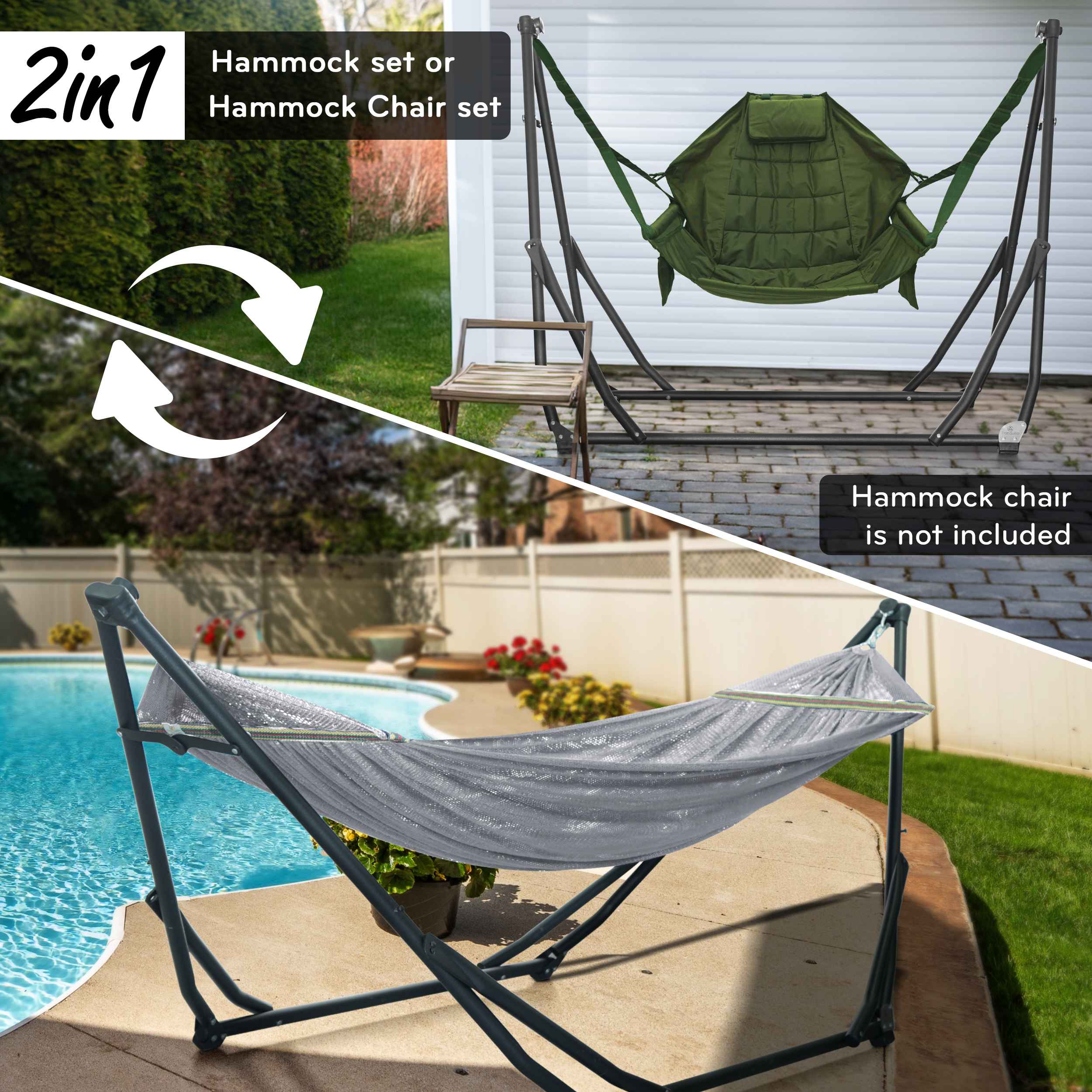 Tranquillo UniGen Transforming Hammock Stand