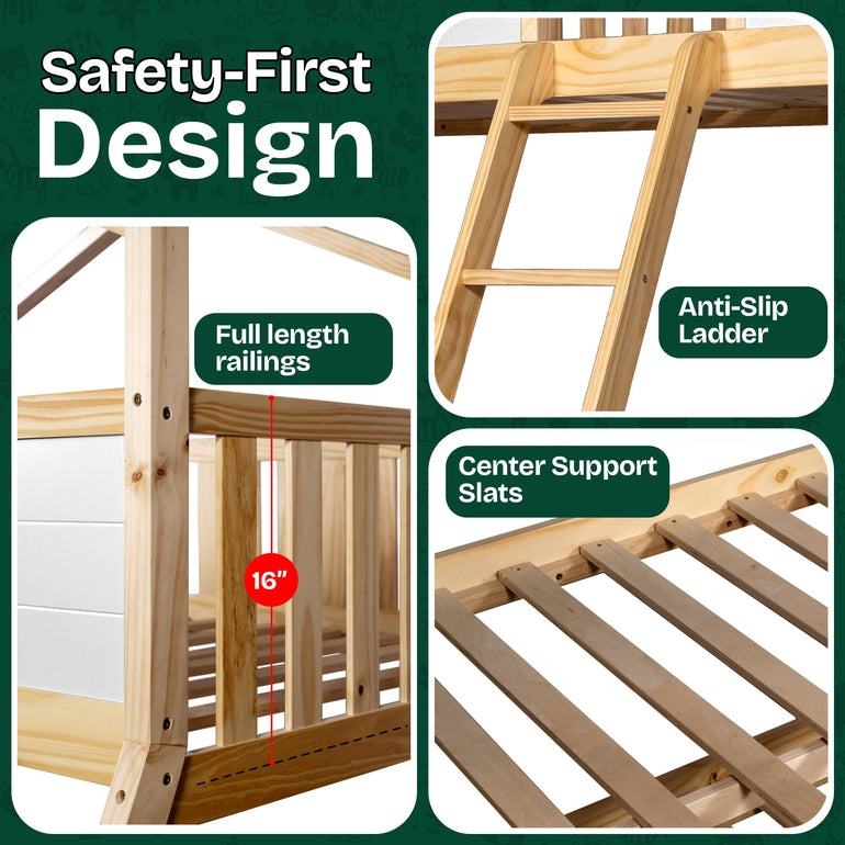 Treehouse Kid Bunk Bed for Fun and Adventure