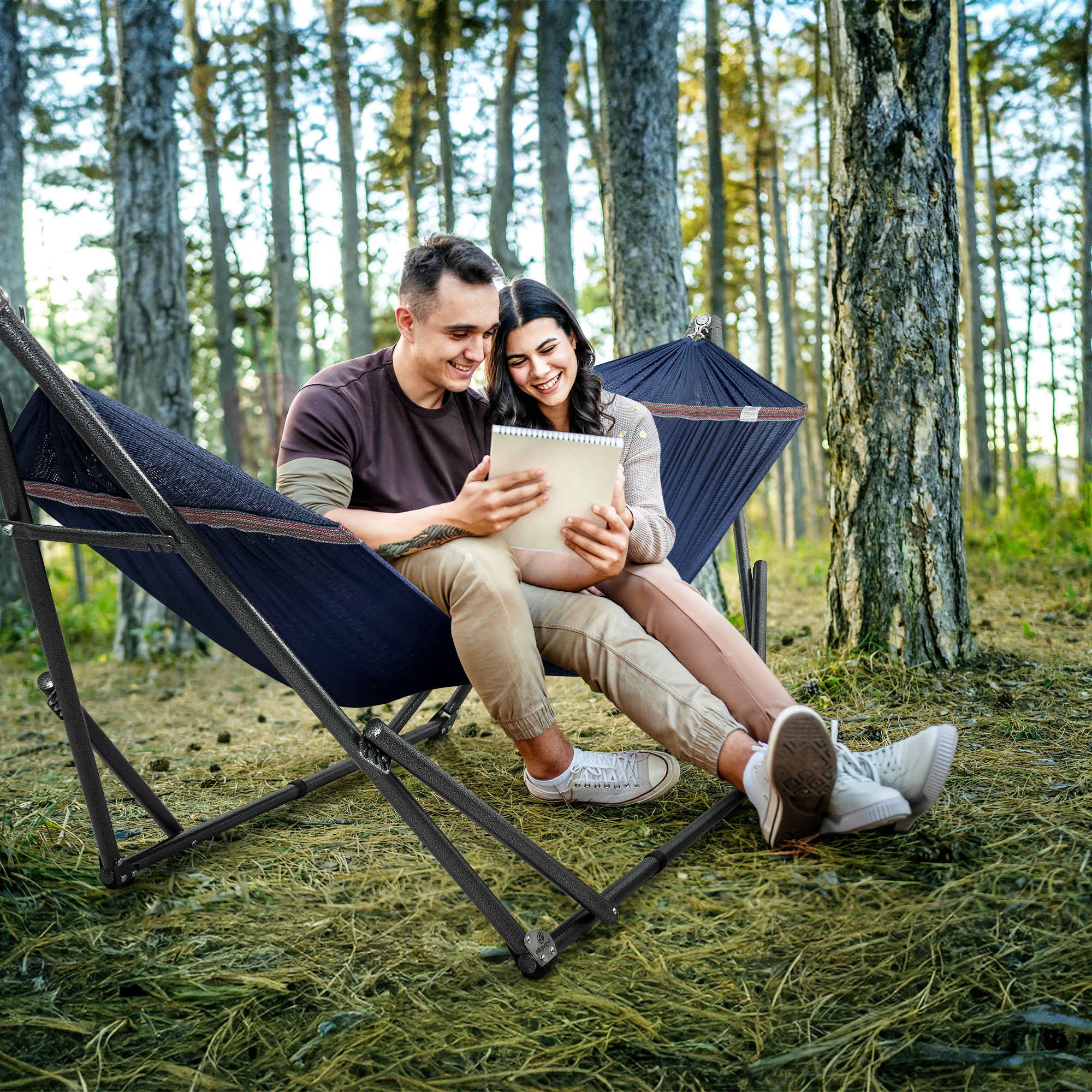 Tranquillo Universal Hammock with Medium Size Stands