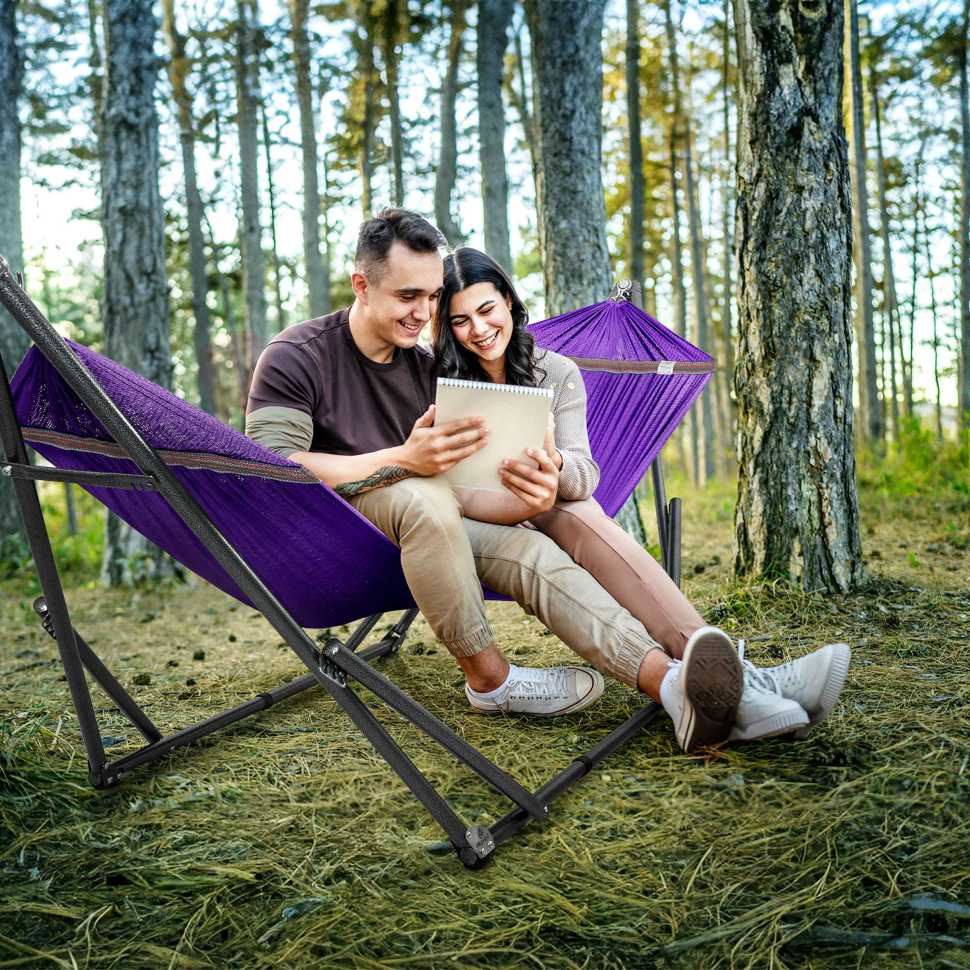 Tranquillo Universal Hammock with Medium Size Stands