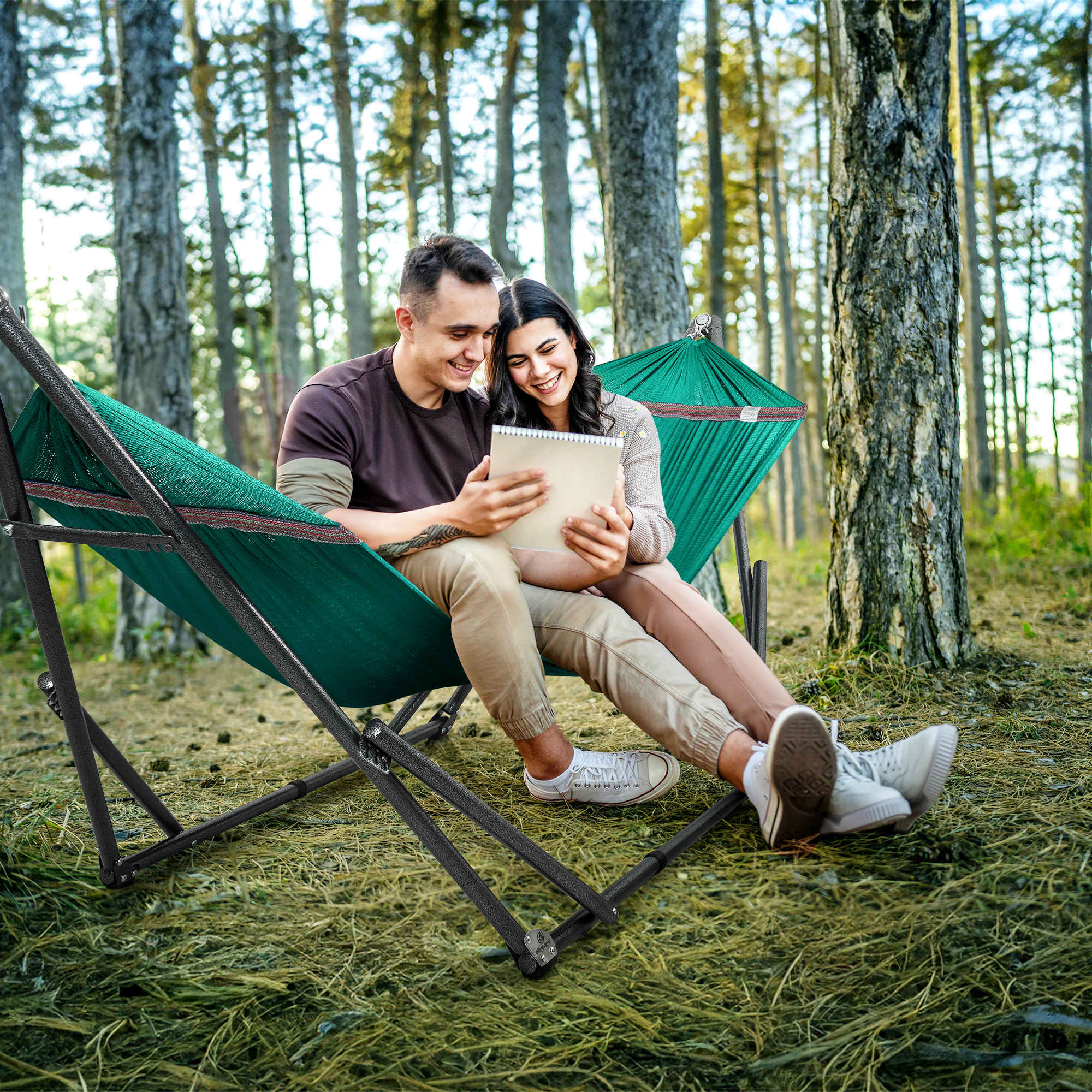 Tranquillo Universal Hammock with Medium Size Stands