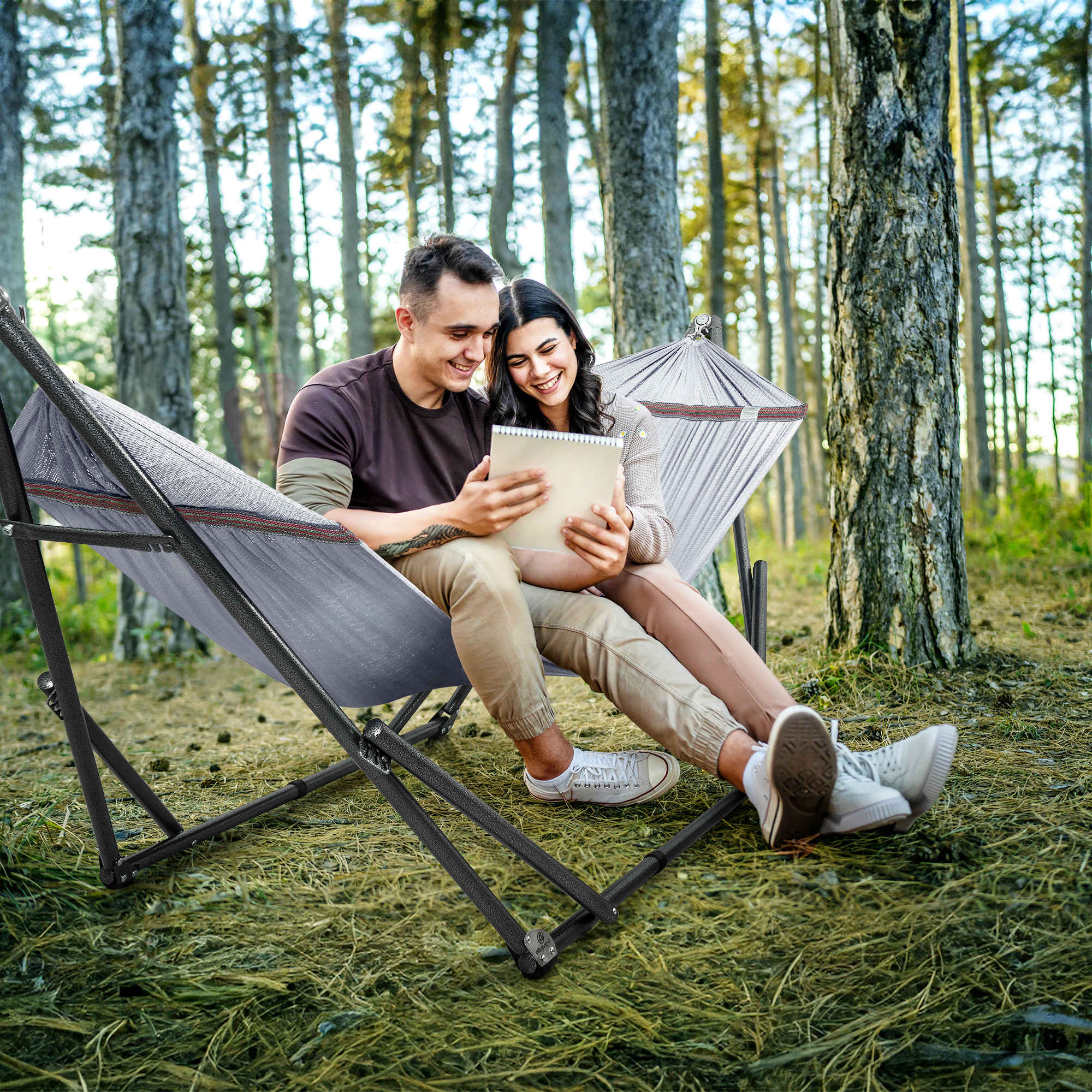 Tranquillo Universal Hammock with Medium Size Stands